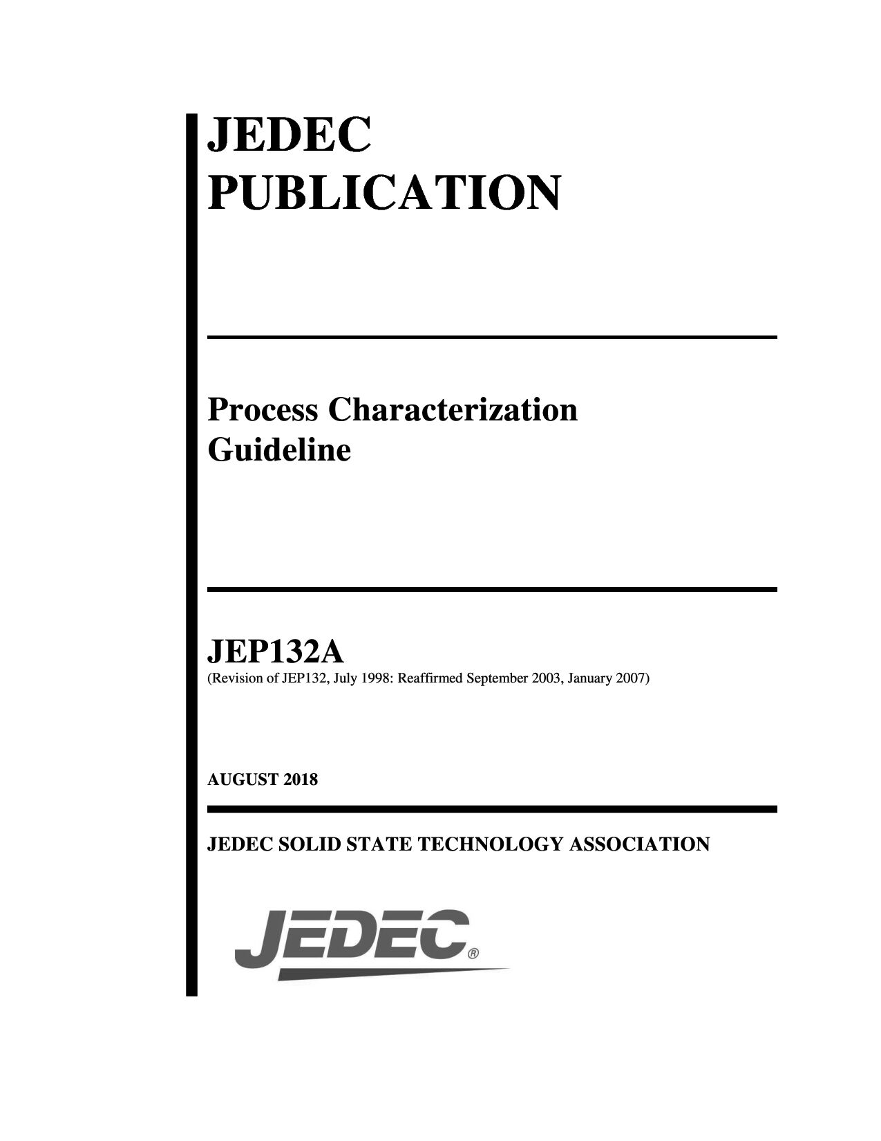 JEDEC JEP132A-2018