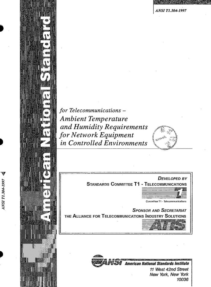 ANSI T1.304-1997封面图