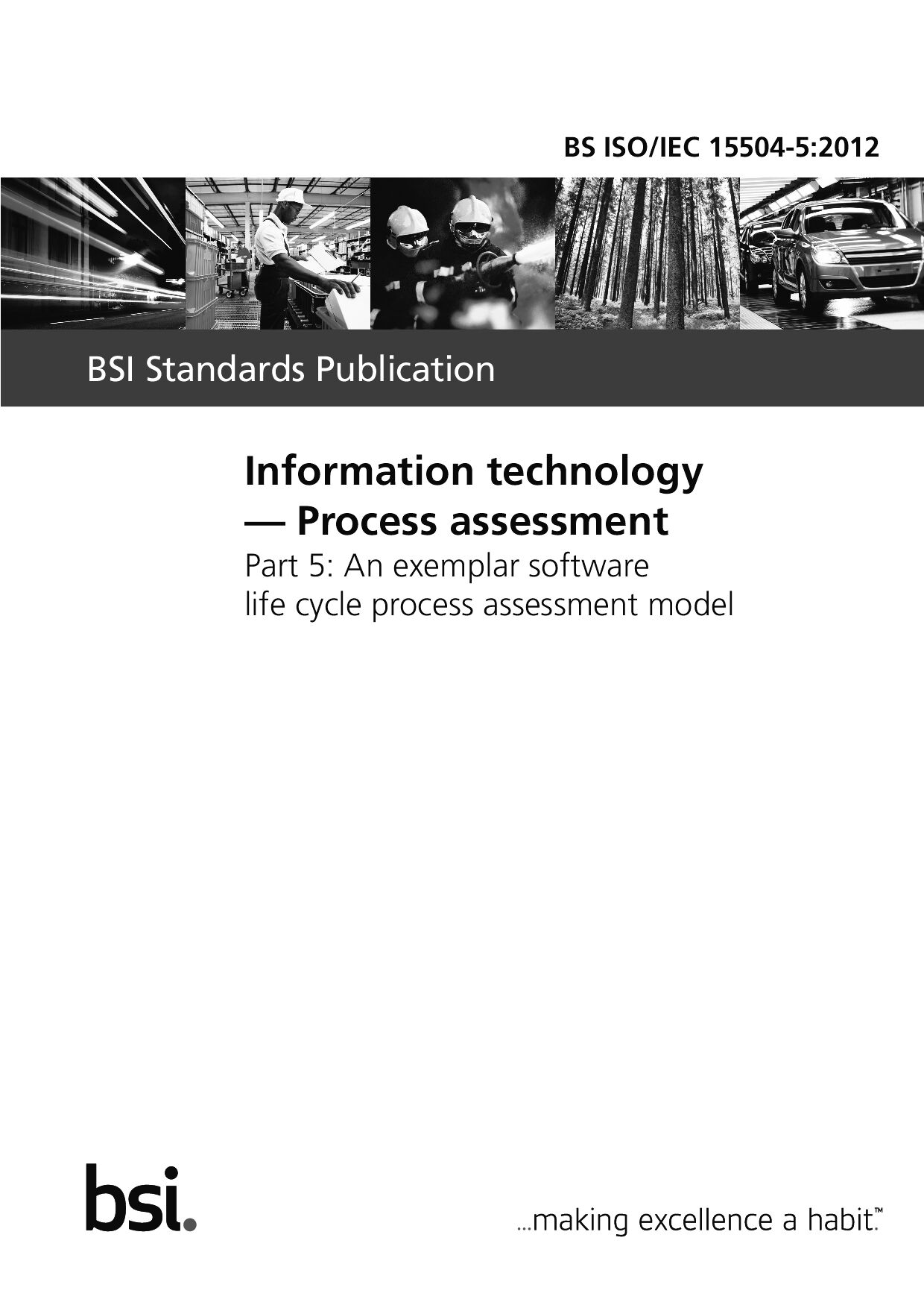 BS ISO/IEC 15504-5:2012