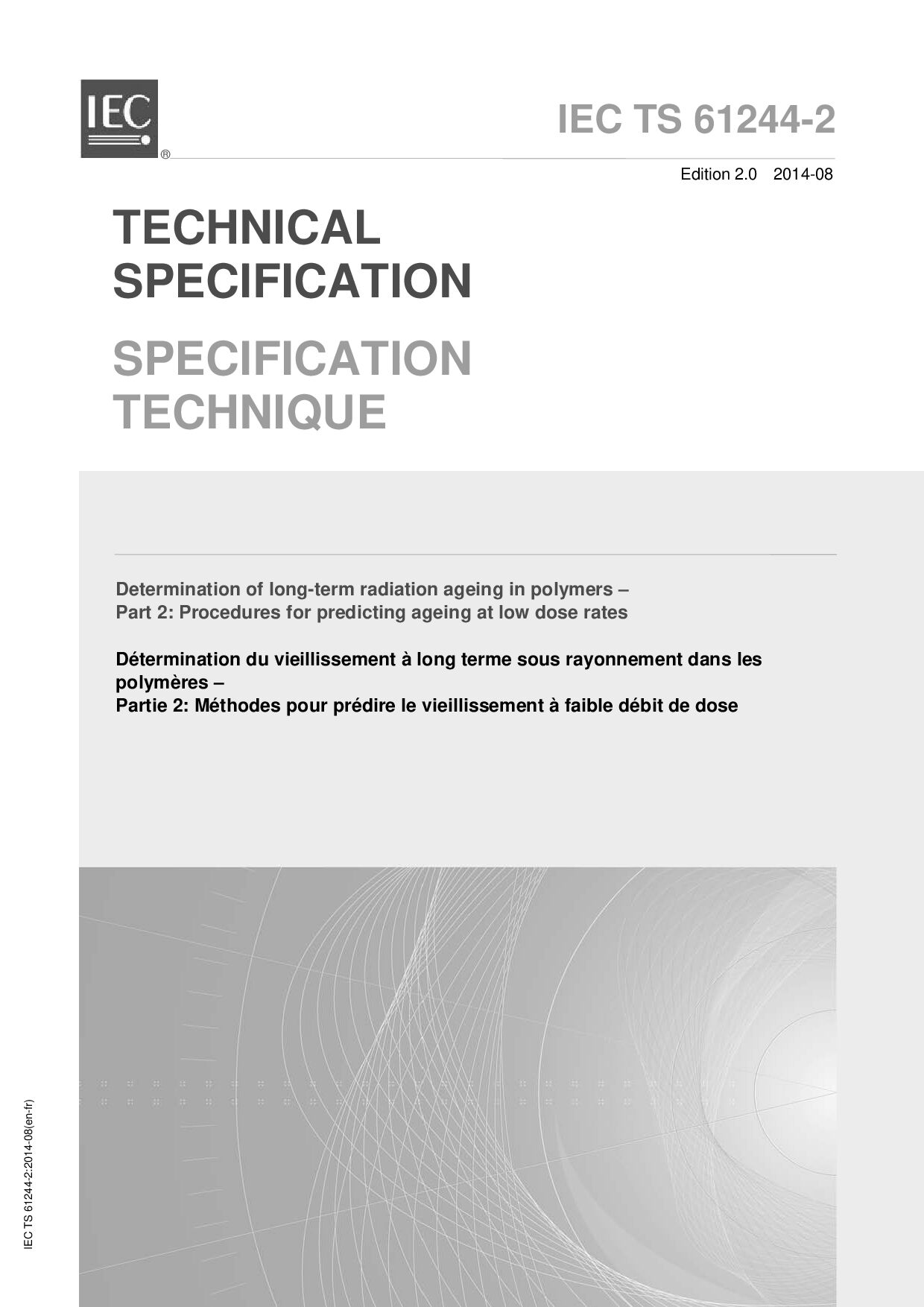 IEC TS 61244-2:2014封面图