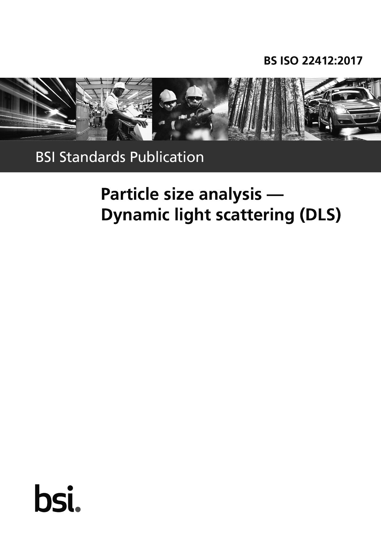 BS ISO 22412:2017封面图
