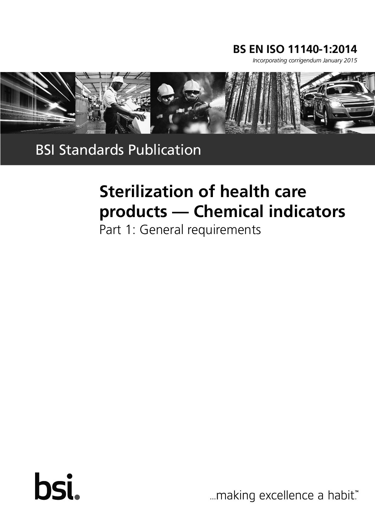BS EN ISO 11140-1:2014(2015)封面图