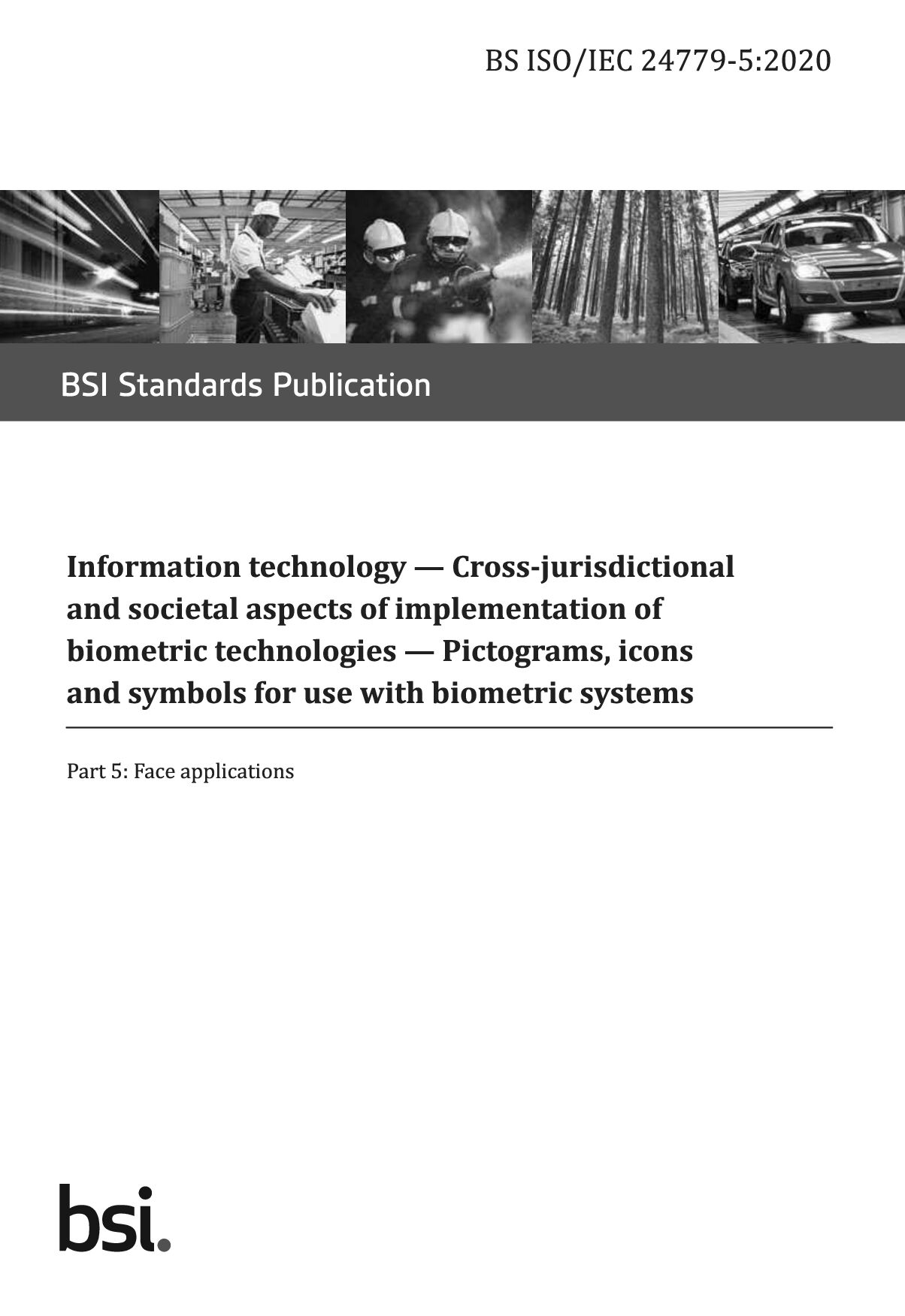 BS ISO/IEC 24779-5:2020