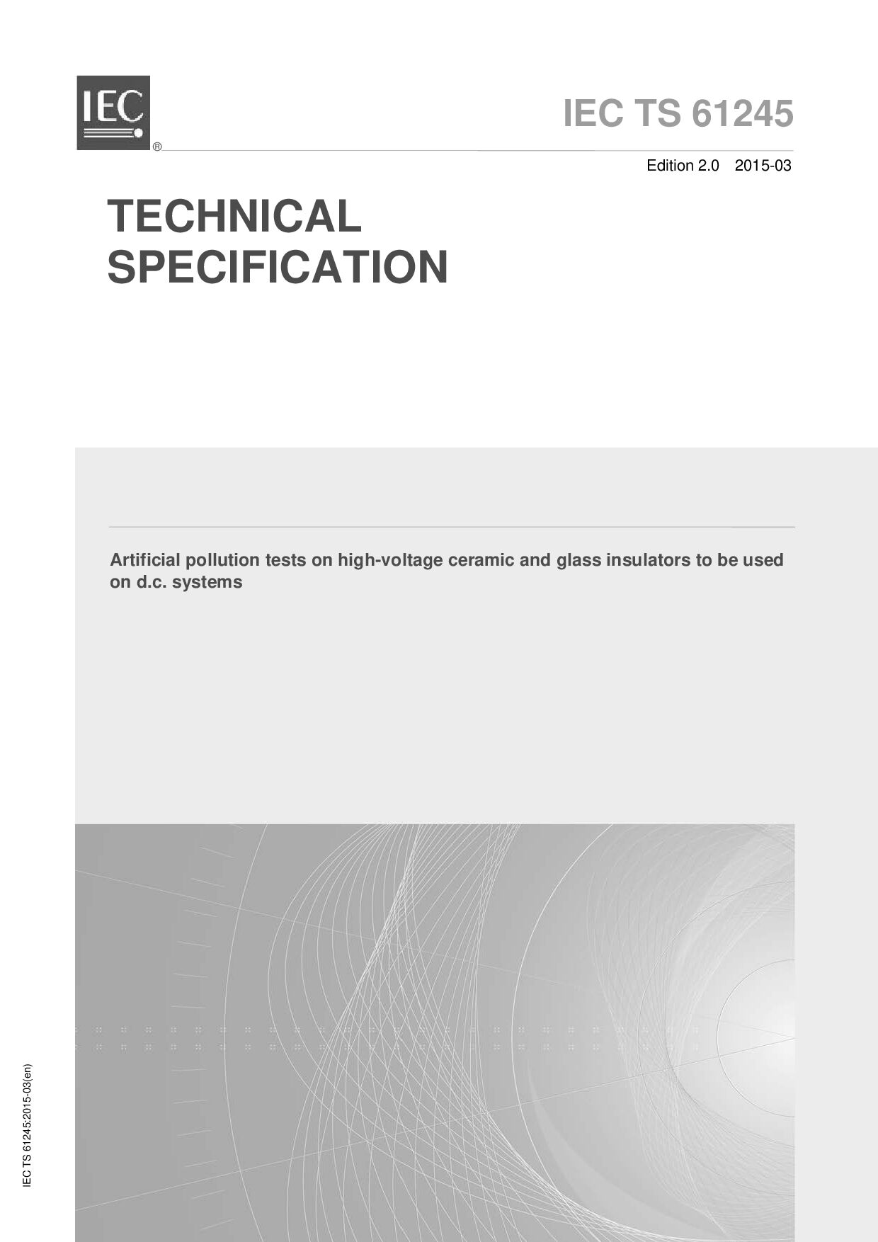 IEC TS 61245:2015封面图