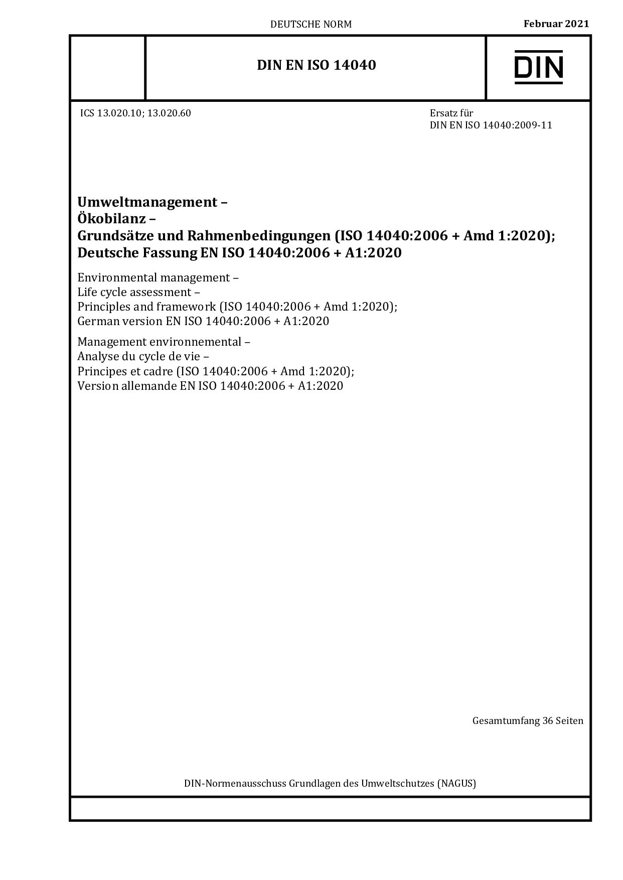 DIN EN ISO 14040:2021-02封面图