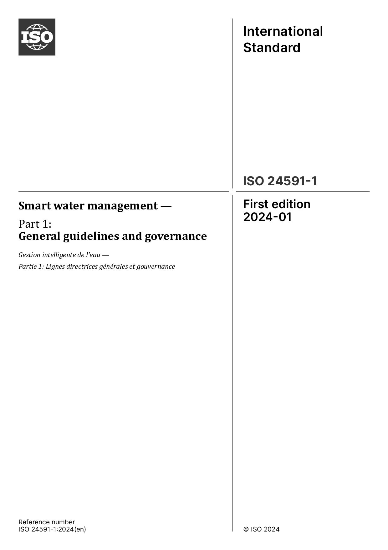 ISO 24591-1:2024封面图