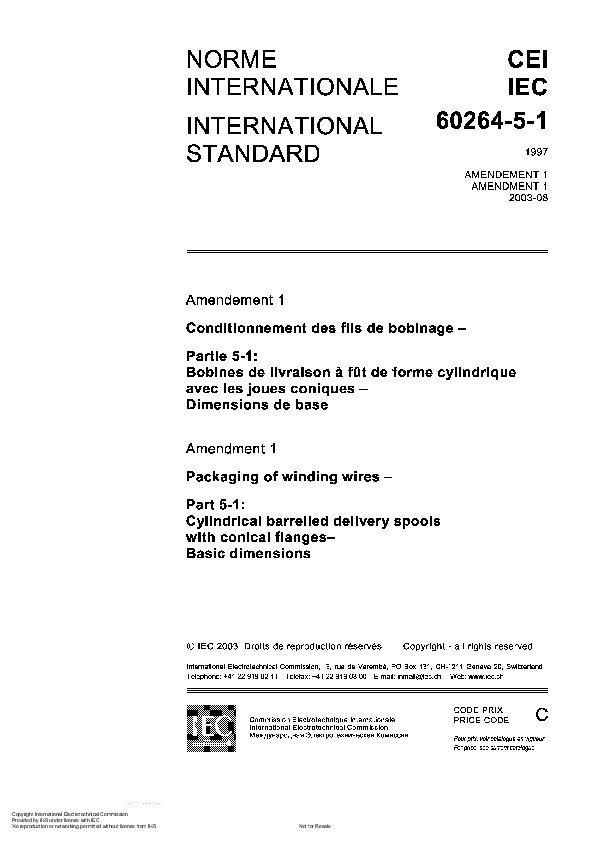 IEC 60264-5-1-1997