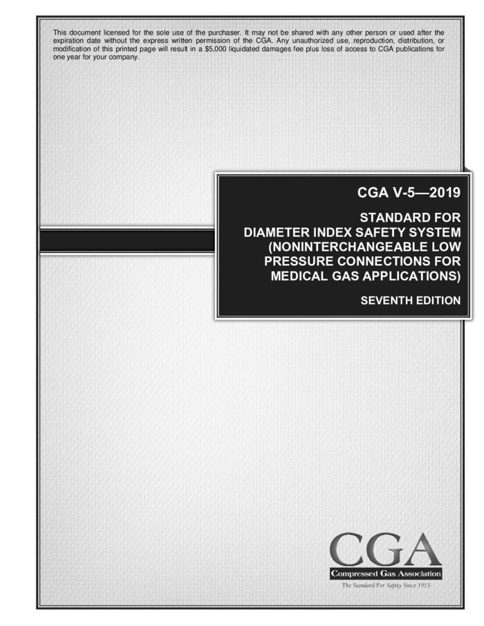 CGA V-5-2019封面图