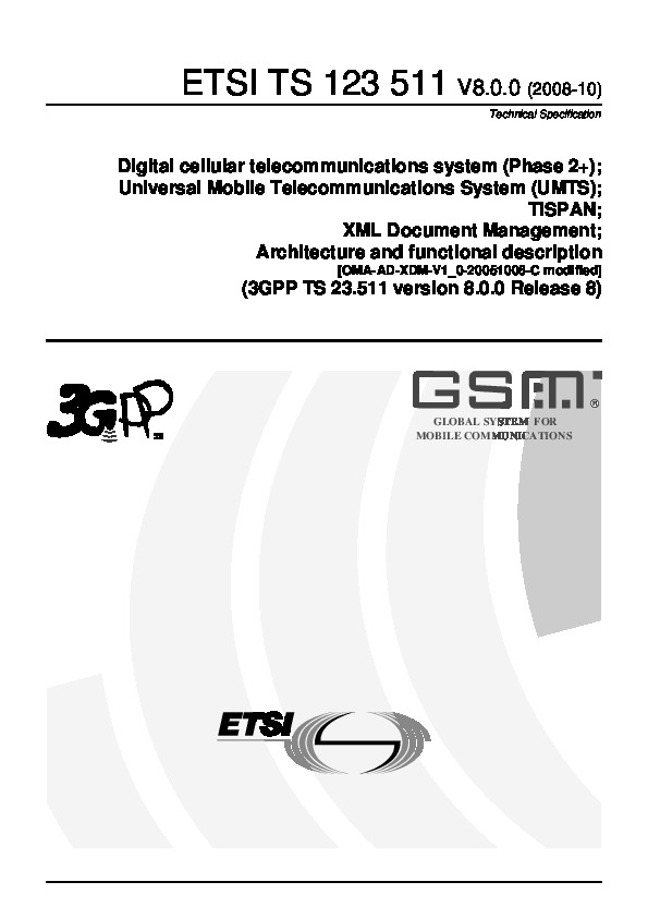 ETSI TS 123 511-2008