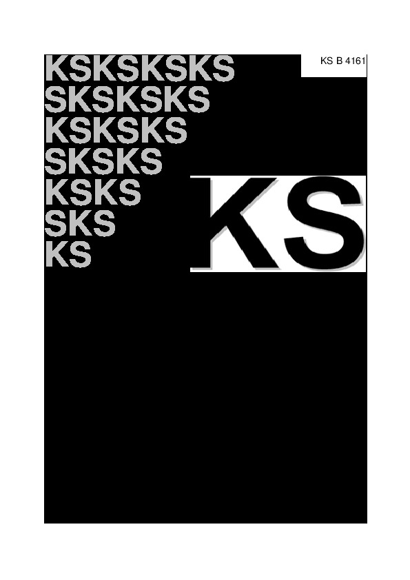 KS B 4161-2000封面图