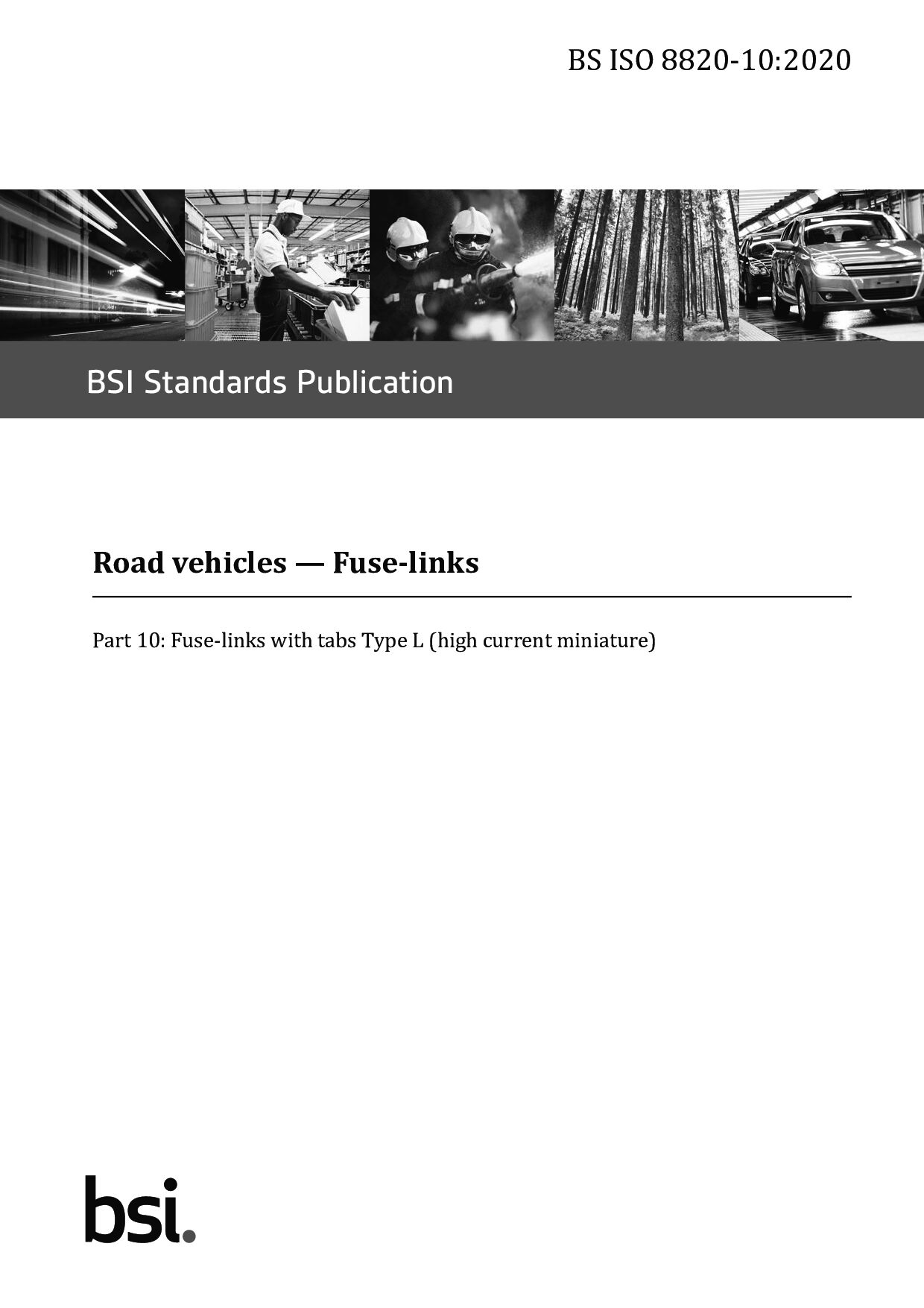 BS ISO 8820-10:2020封面图