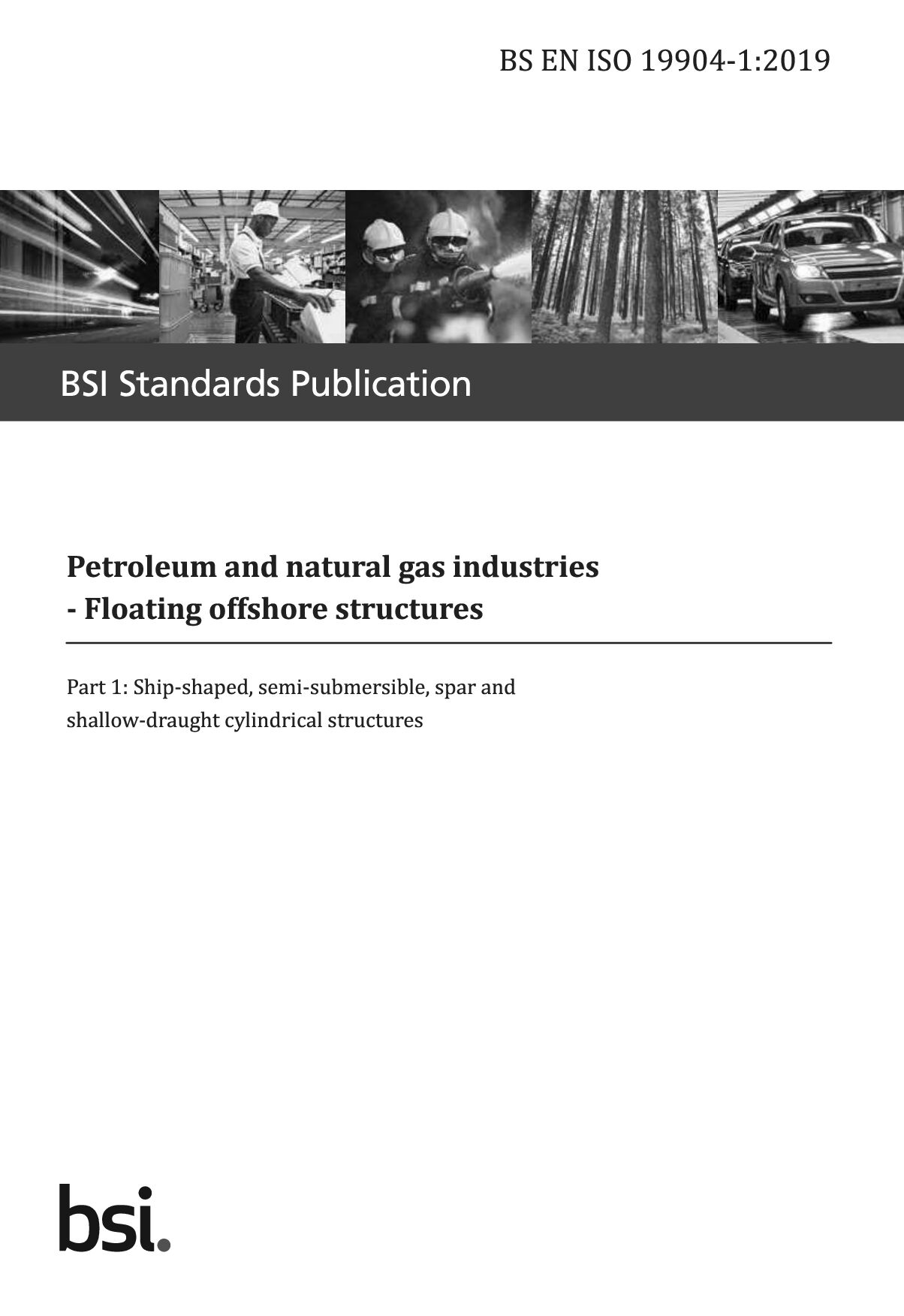 BS EN ISO 19904-1:2019封面图