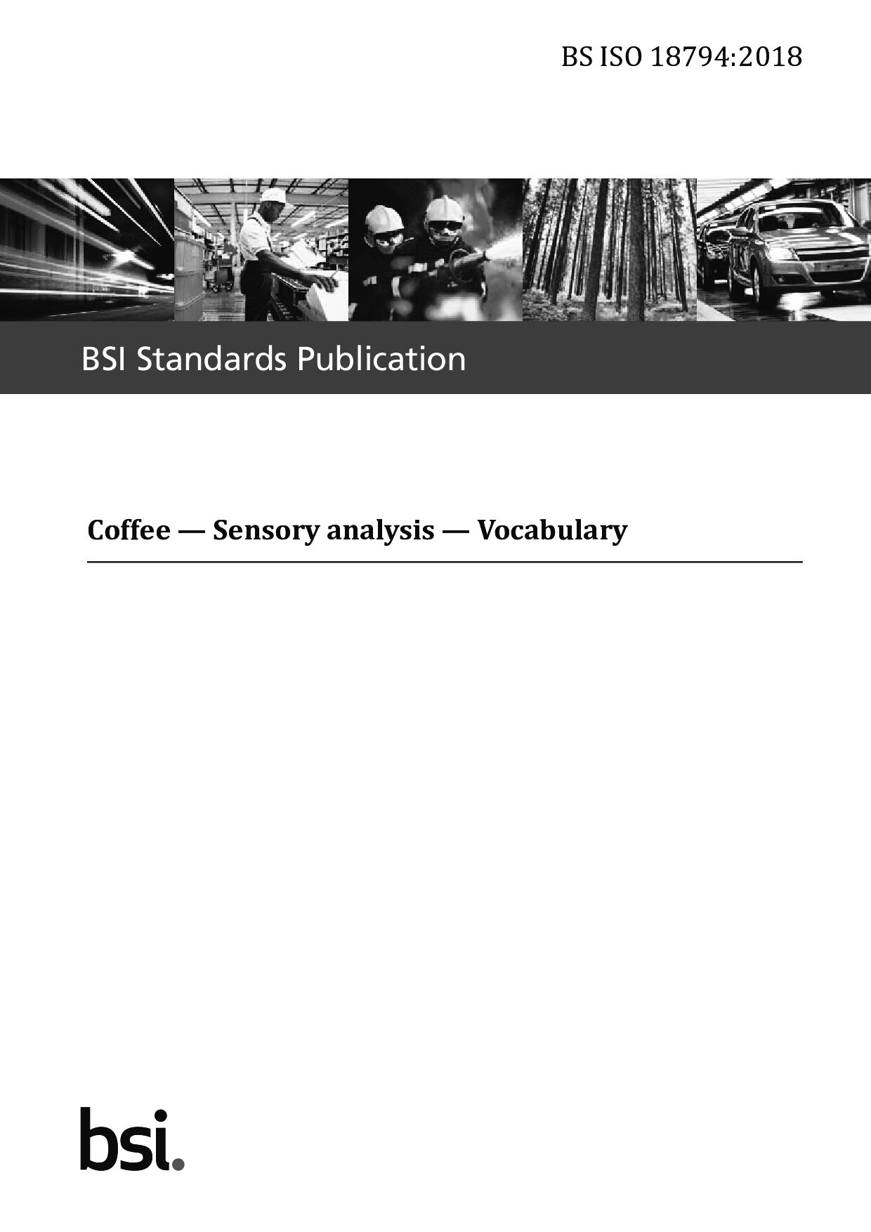 BS ISO 18794:2018封面图