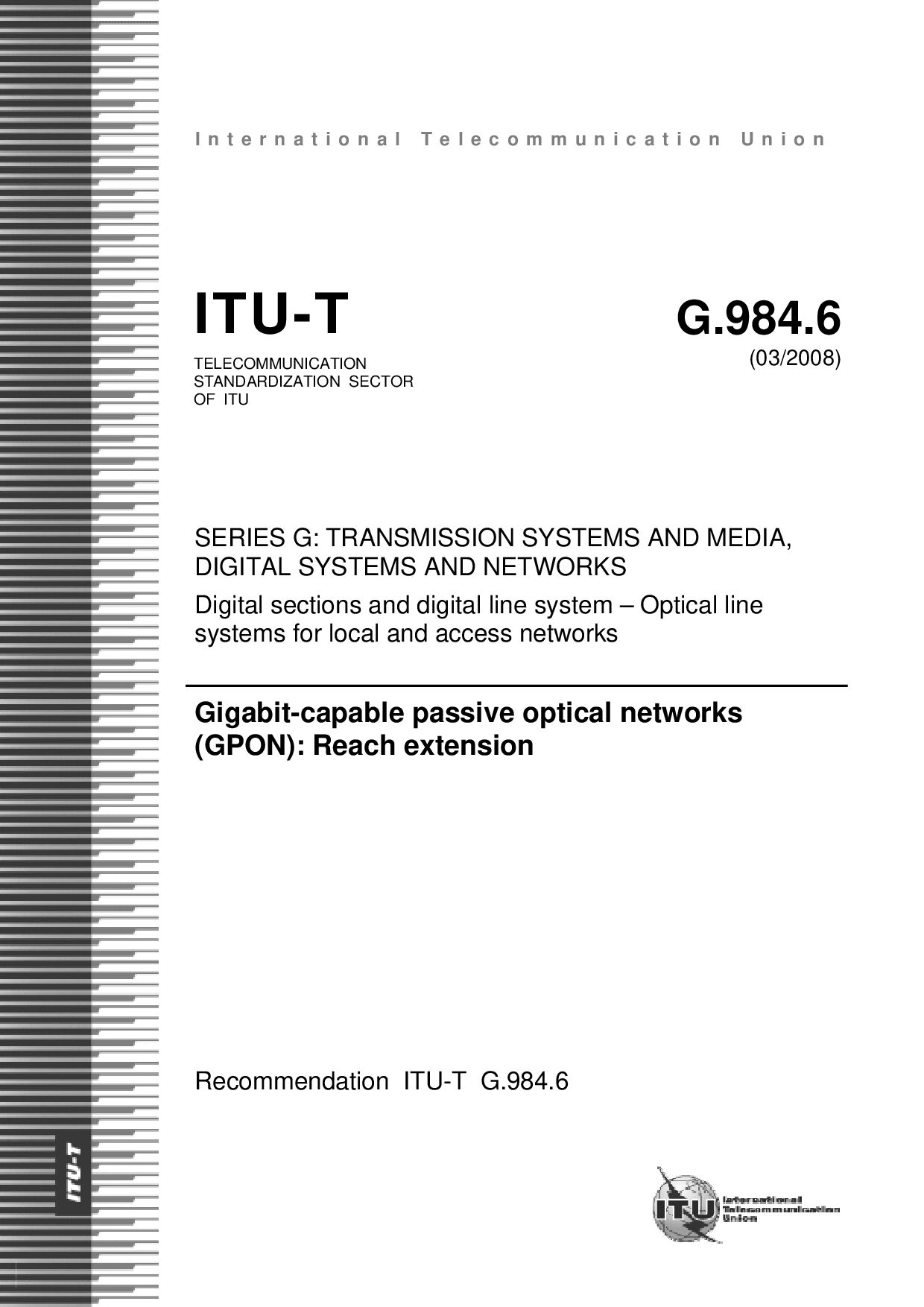 ITU-T G.984.6-2008