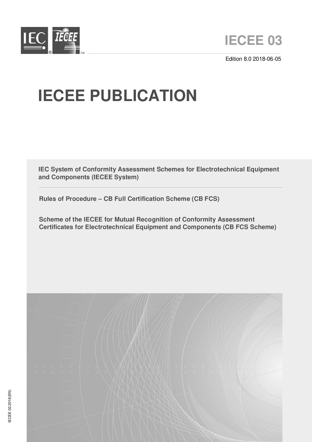 IECEE 03-2018封面图