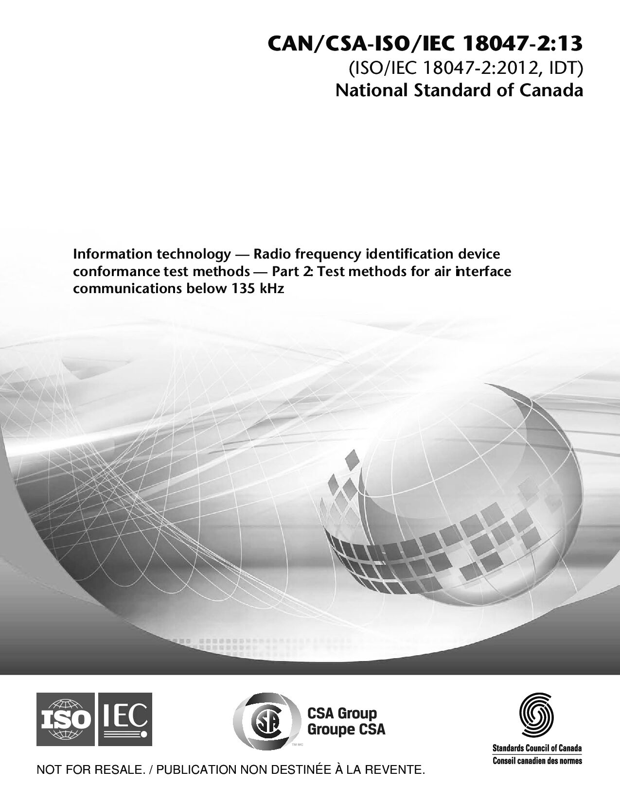 CAN/CSA-ISO/IEC 18047-2-2013(R2017)封面图