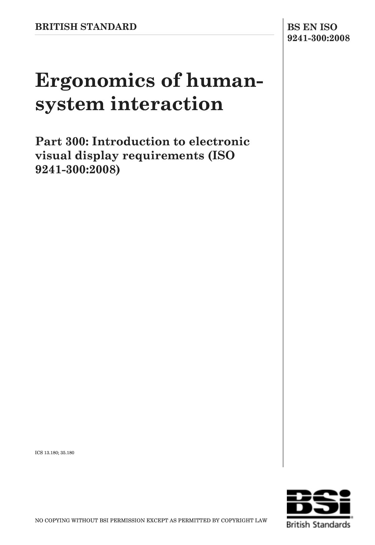 BS EN ISO 9241-300:2008封面图