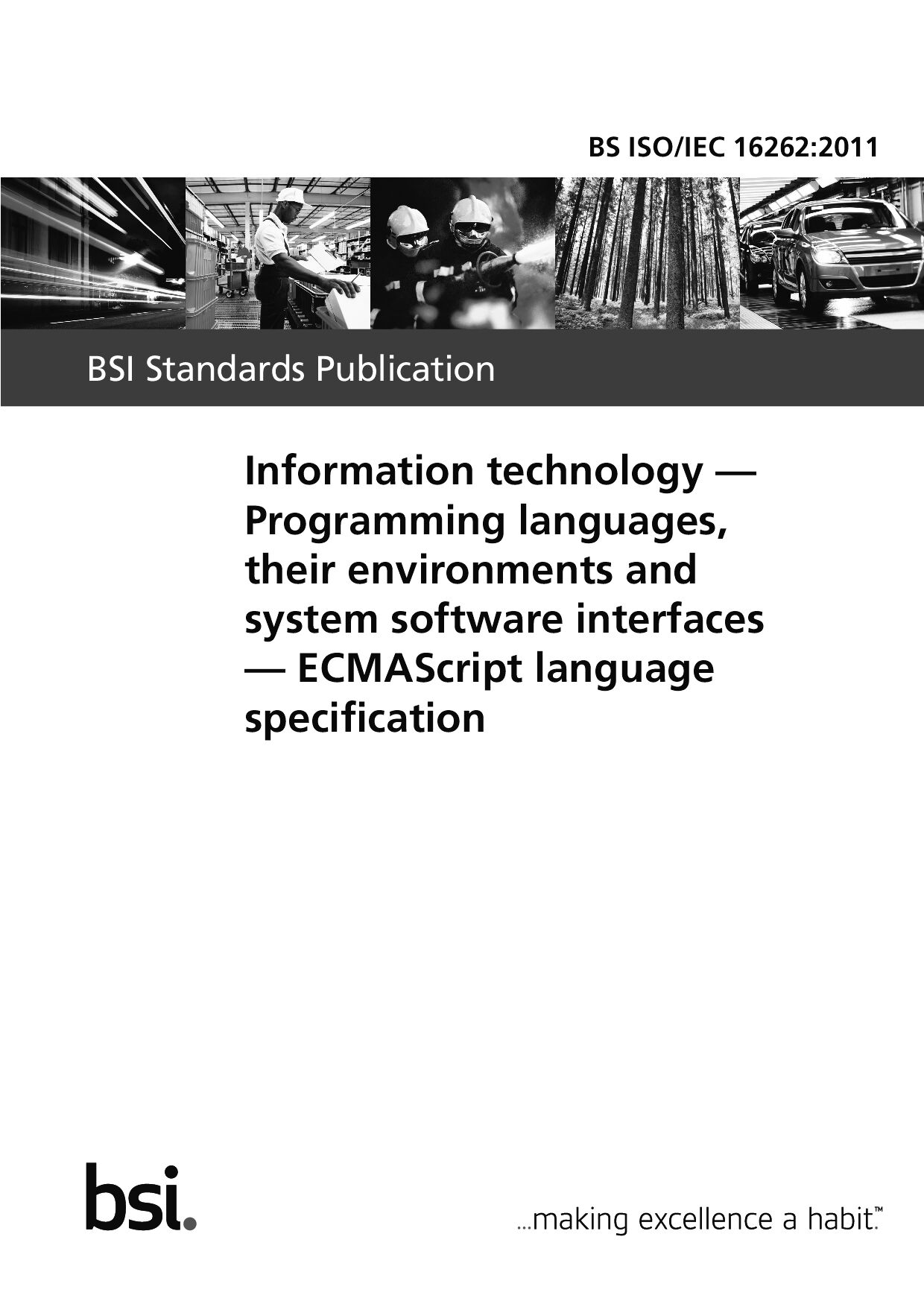 BS ISO/IEC 16262:2011