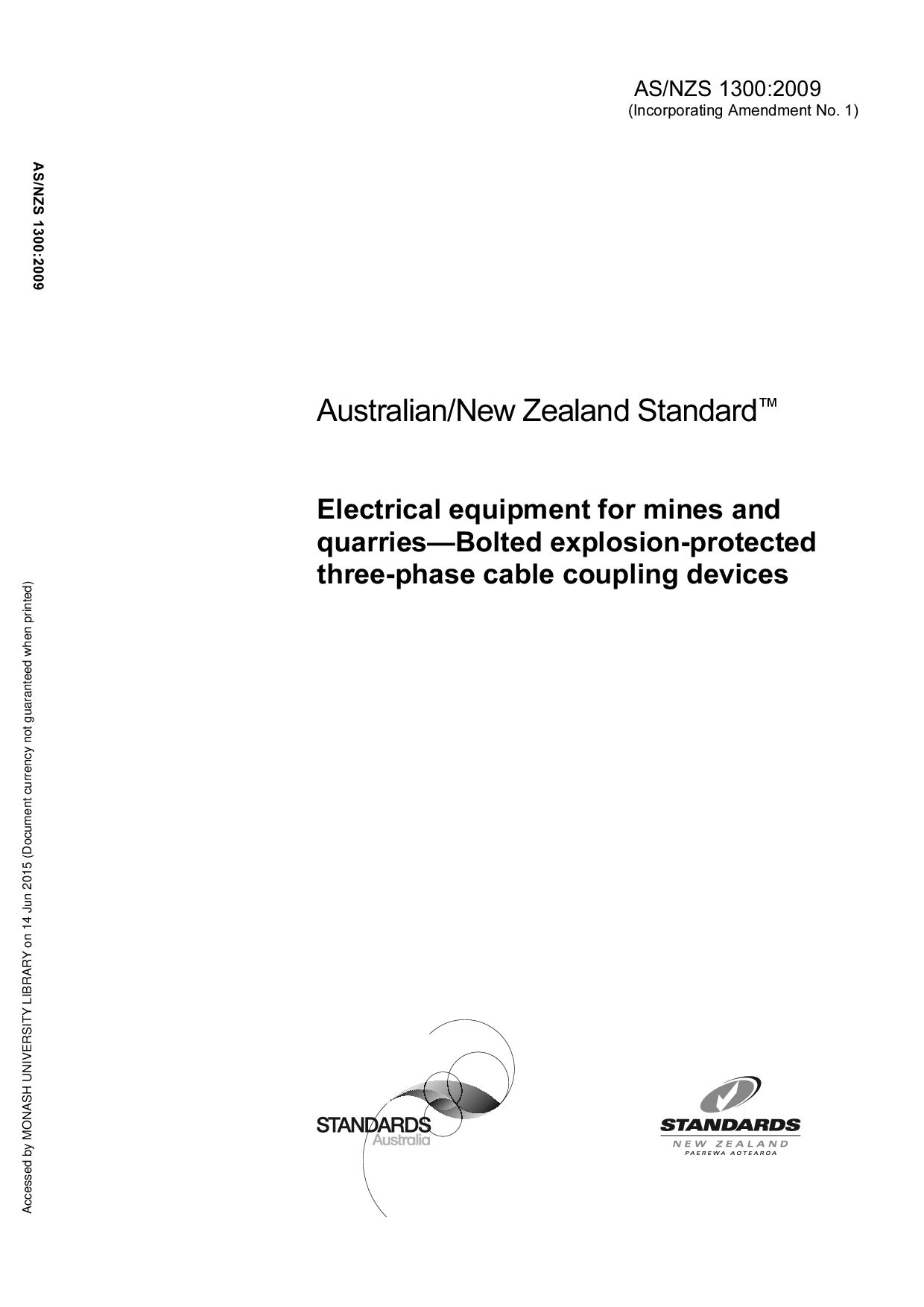 AS/NZS 1300:2009(R2012)封面图