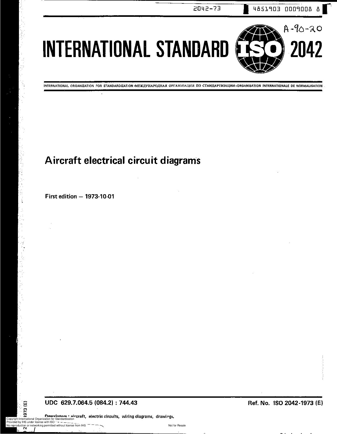 ISO 2042:1973封面图
