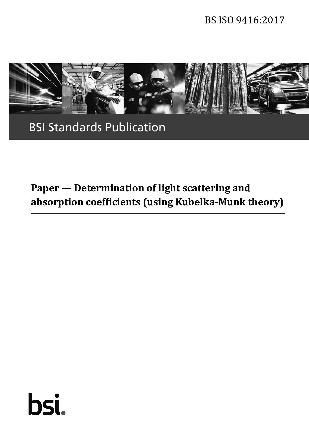 BS ISO 9416:2017封面图