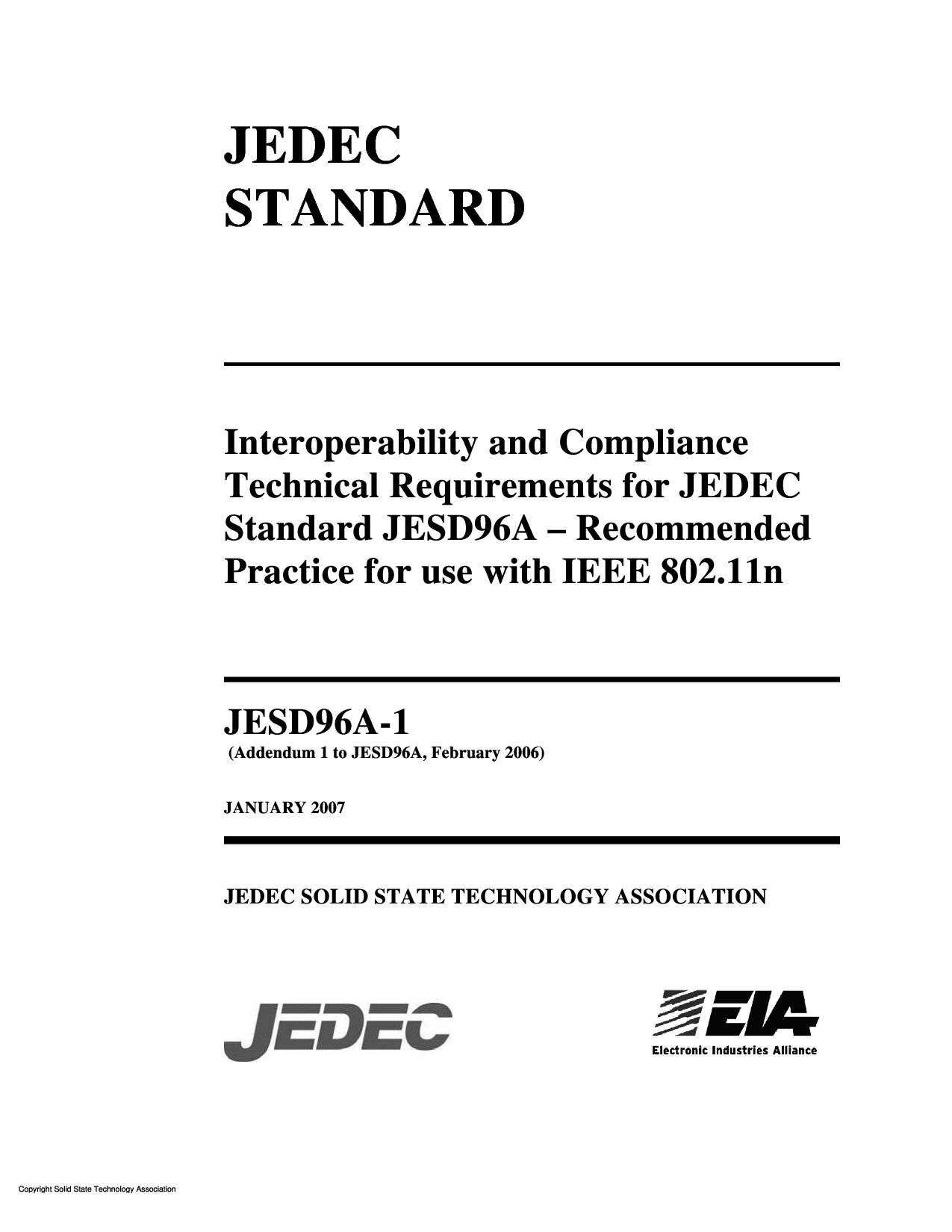 JEDEC JESD96A-1-2007