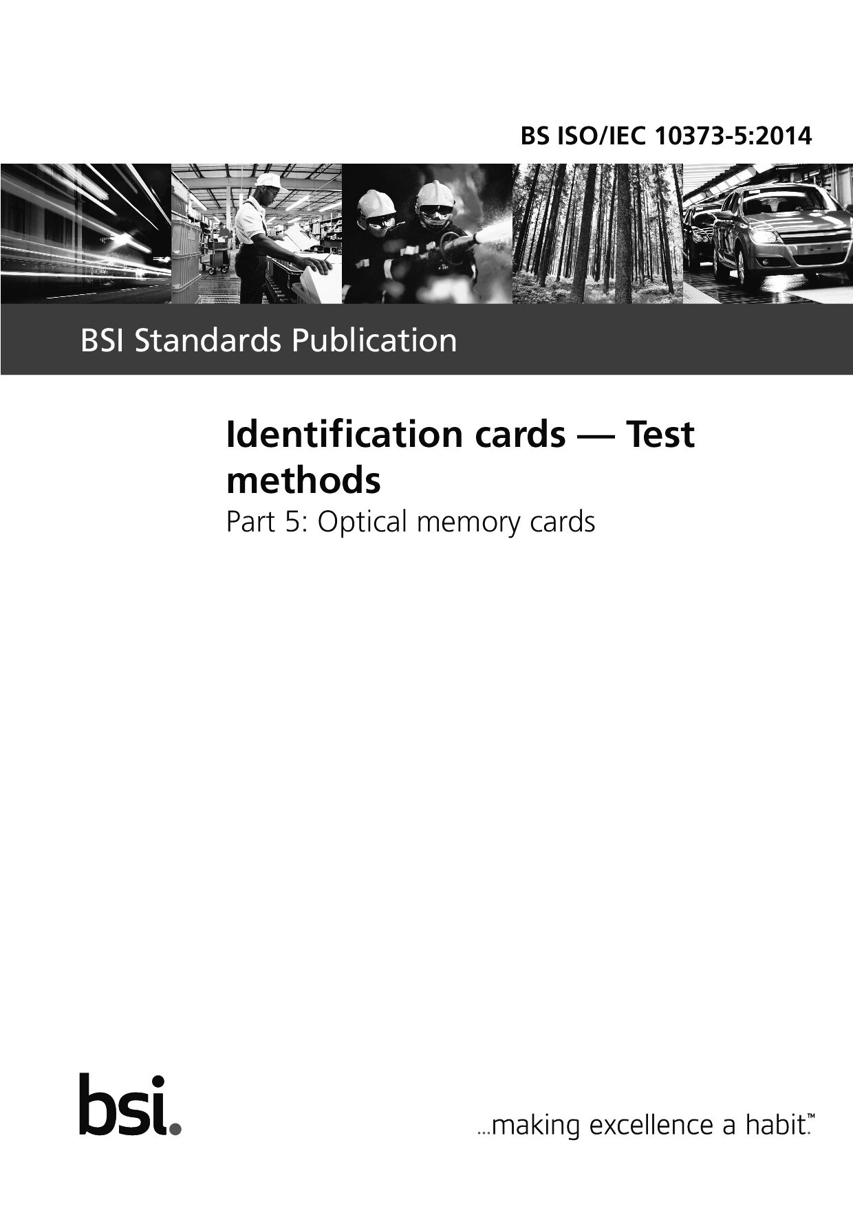 BS ISO/IEC 10373-5:2014