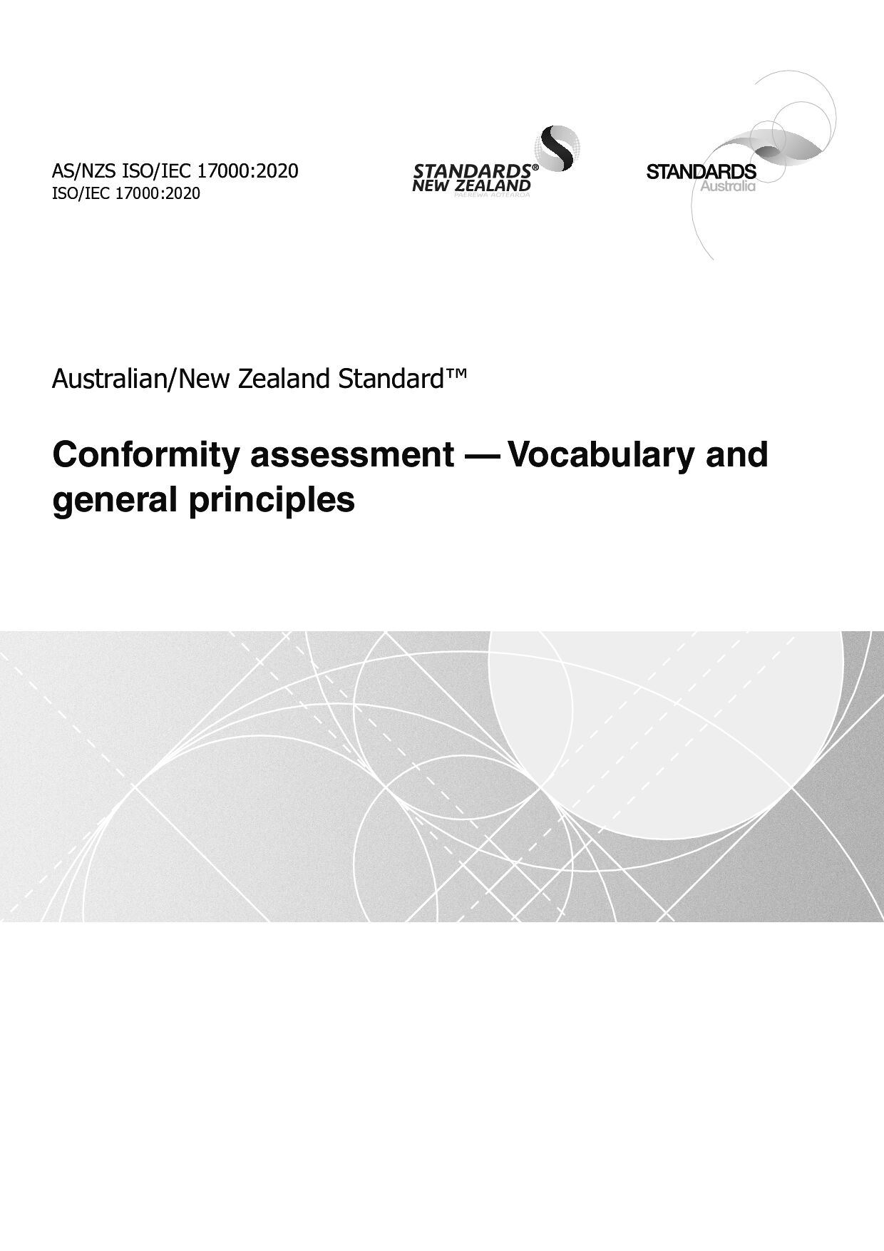 AS/NZS ISO/IEC 17000:2020