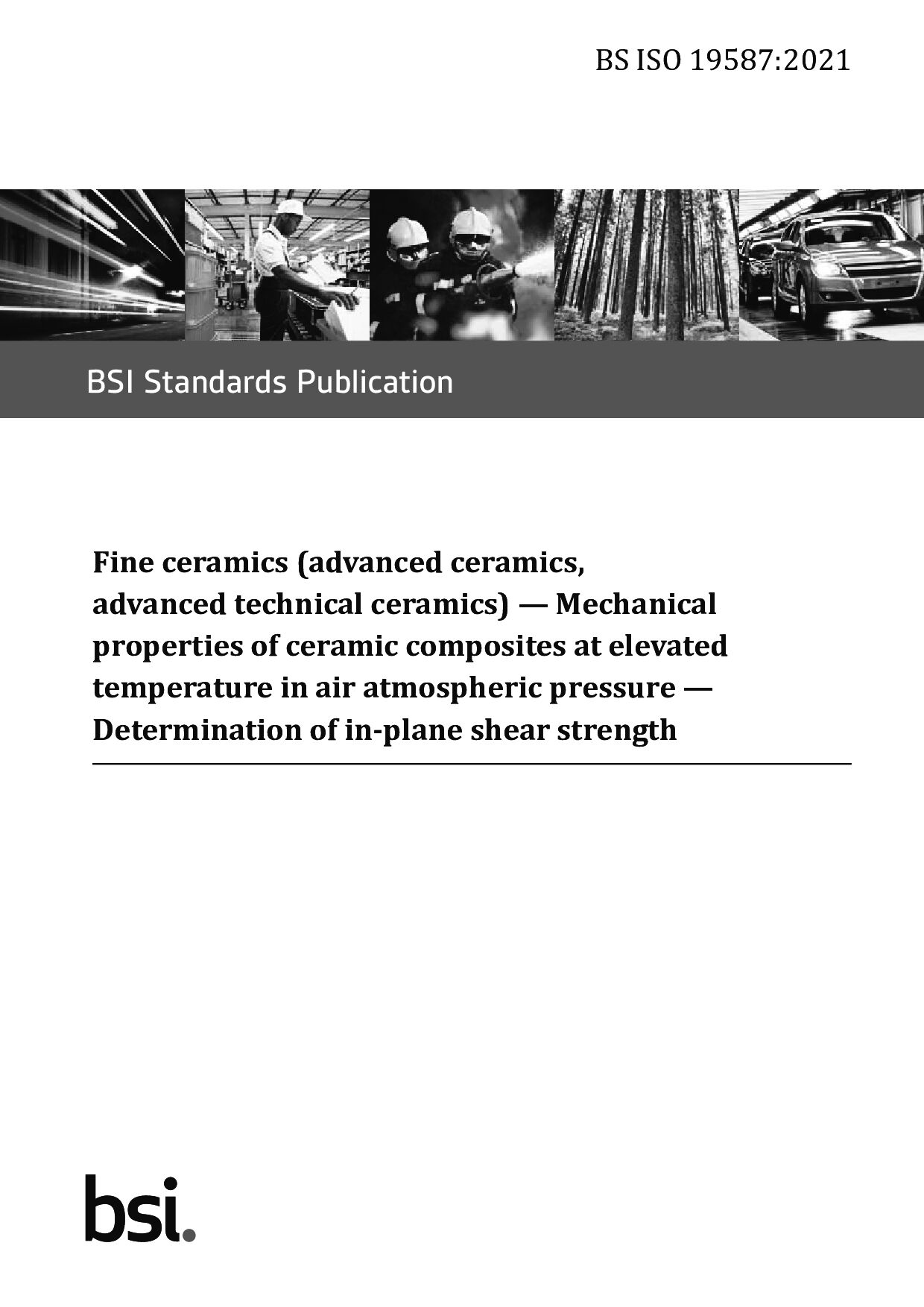 BS ISO 19587:2021