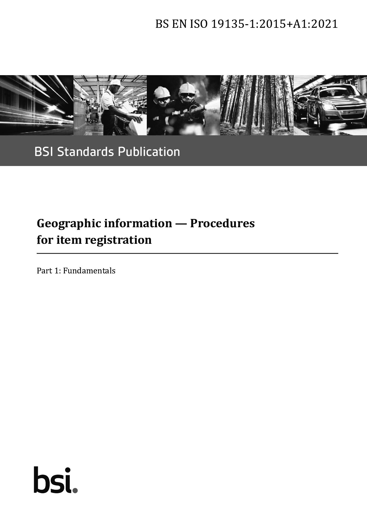 BS EN ISO 19135-1:2015+A1:2021封面图
