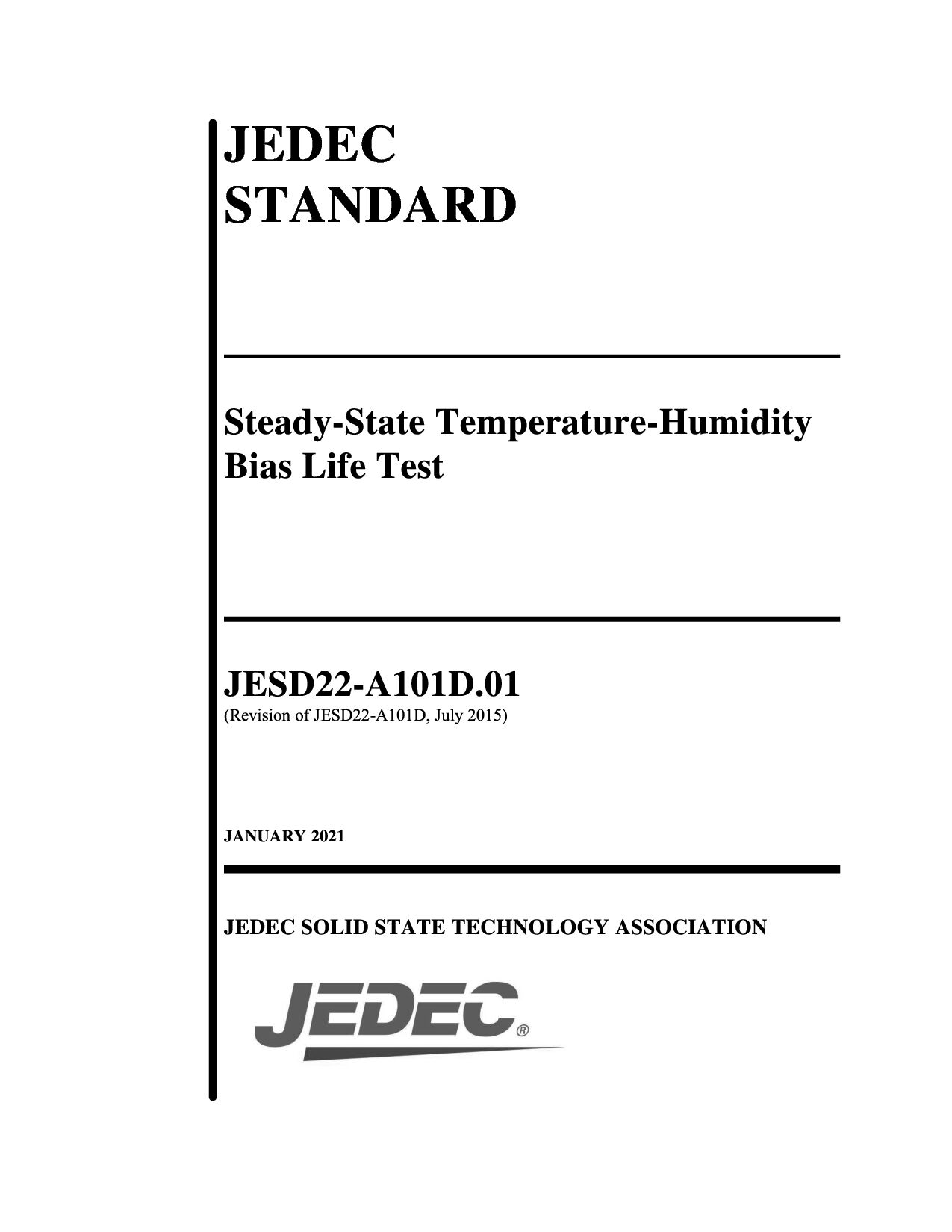 JEDEC JESD22-A101D.01-2021封面图