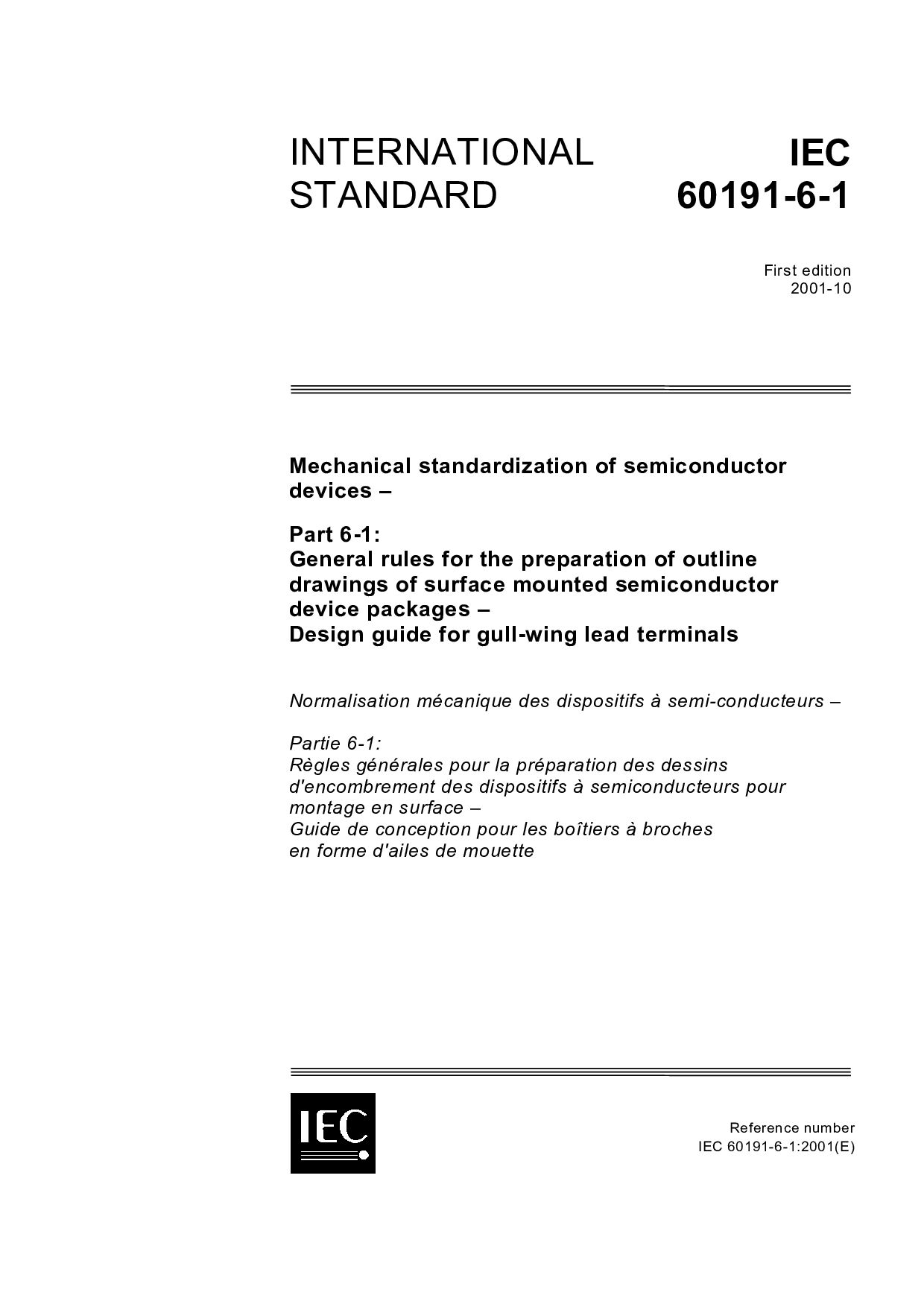 IEC 60191-6-1:2001封面图