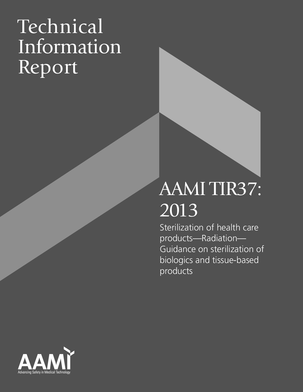 AAMI TIR37-2013封面图