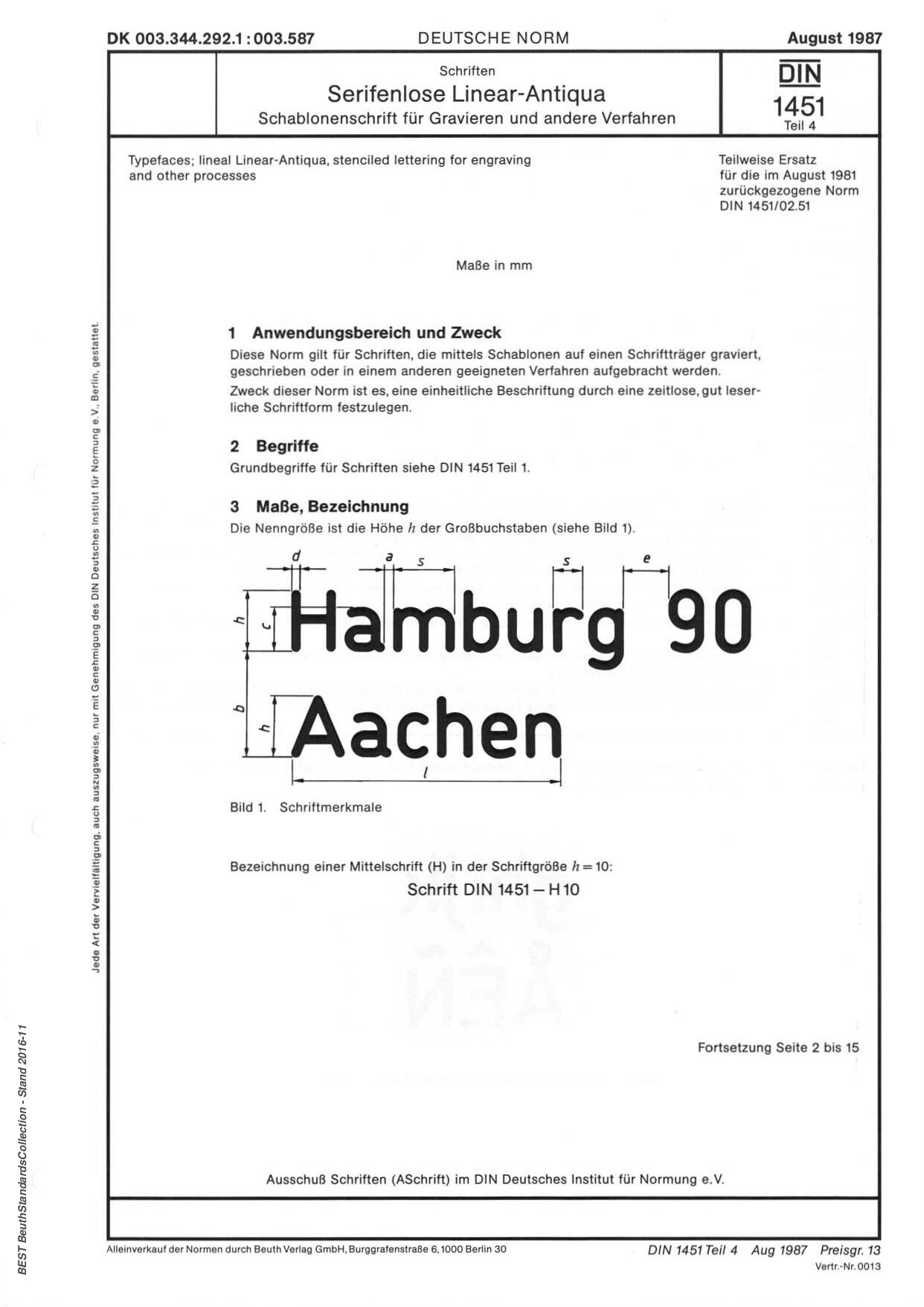 DIN 1451-4:1987-08封面图