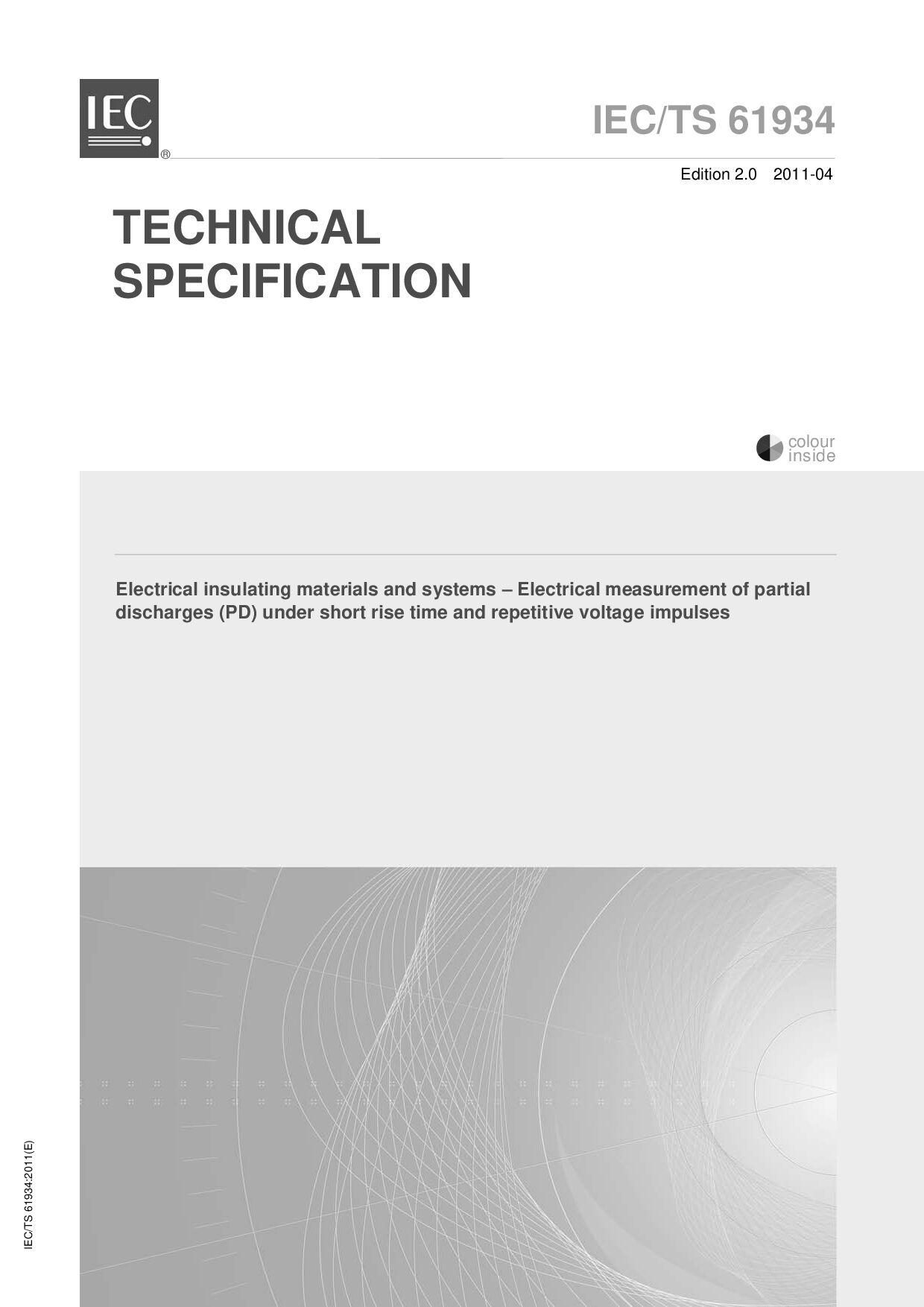 IEC TS 61934:2011封面图
