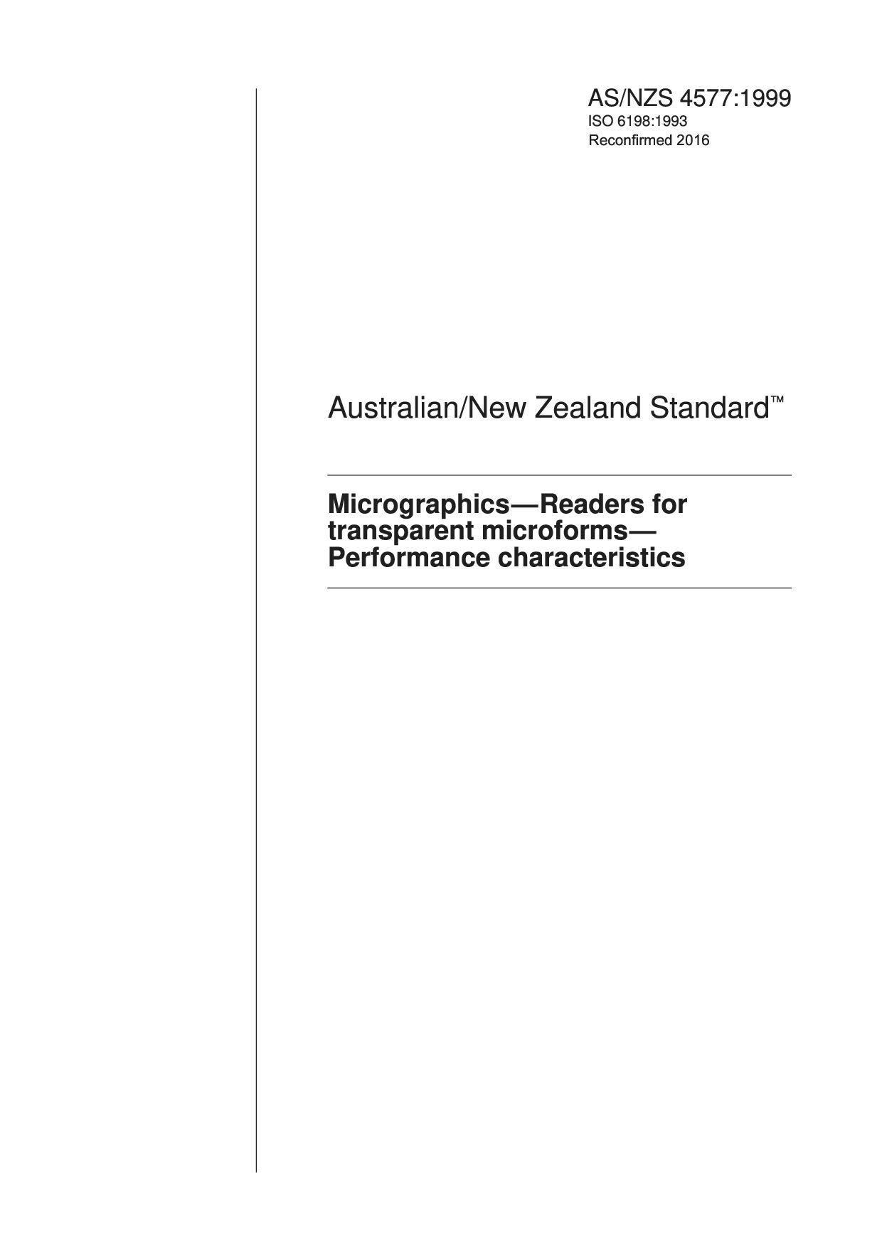 AS/NZS 4577:1999(R2016)封面图