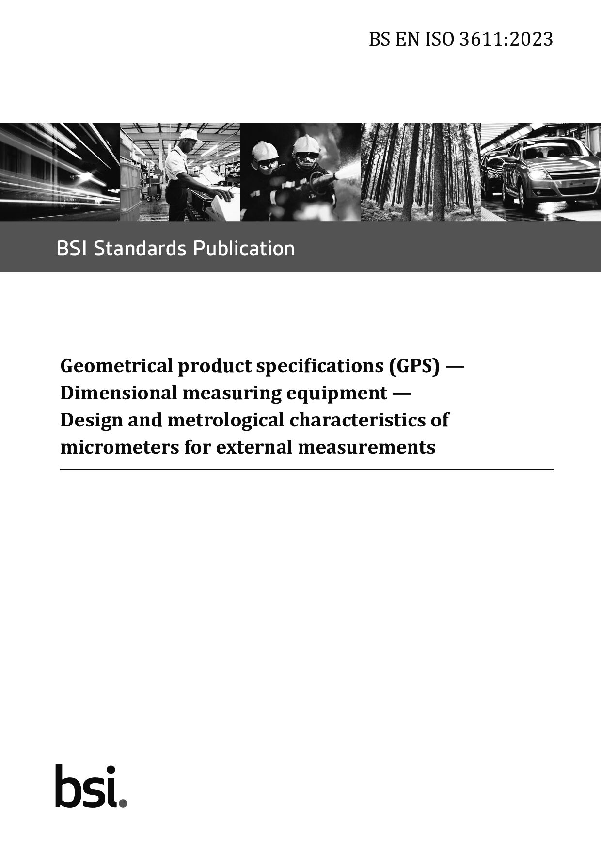 BS EN ISO 3611:2023封面图