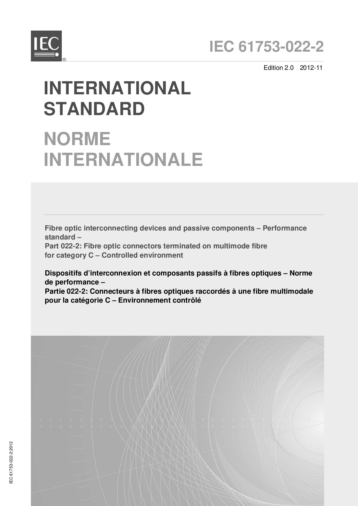 IEC 61753-022-2:2012封面图