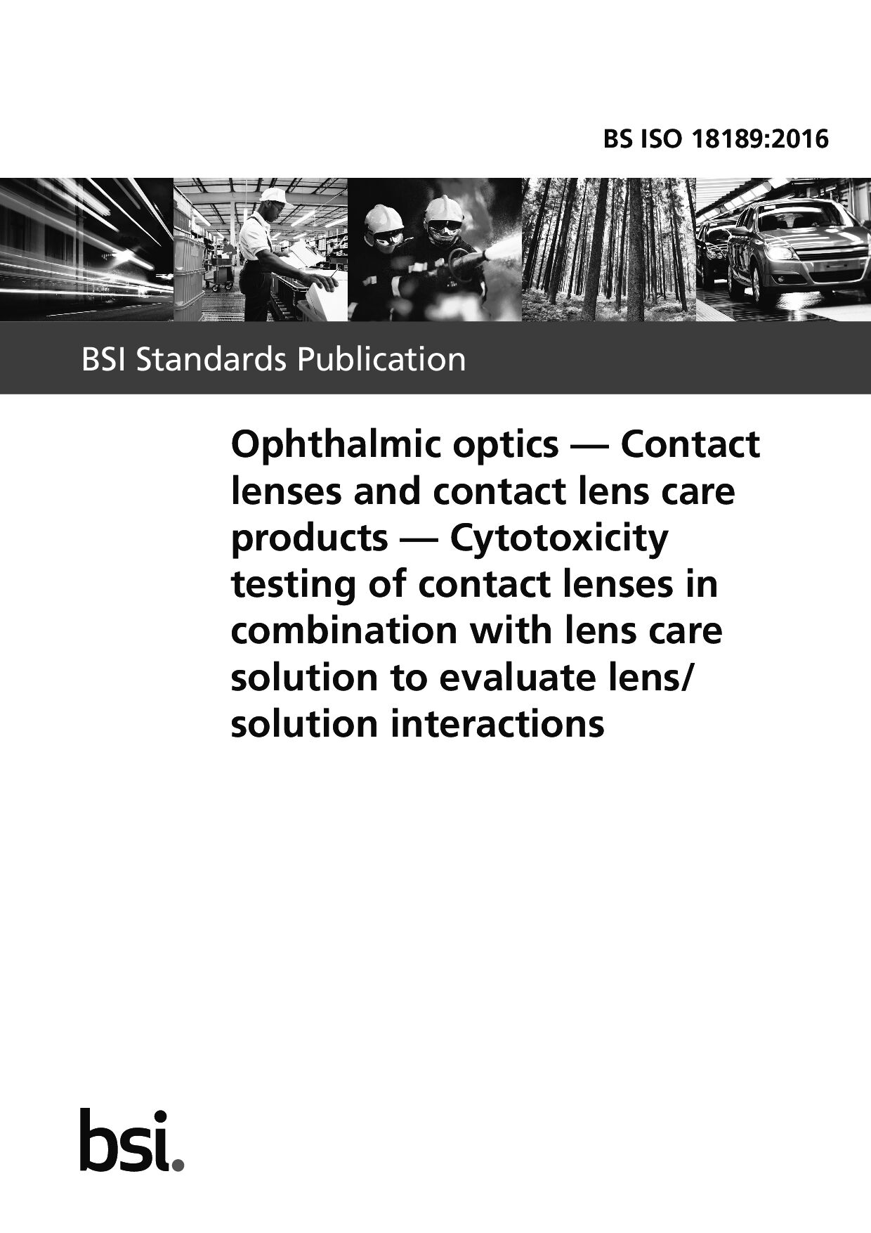 BS ISO 18189:2016封面图