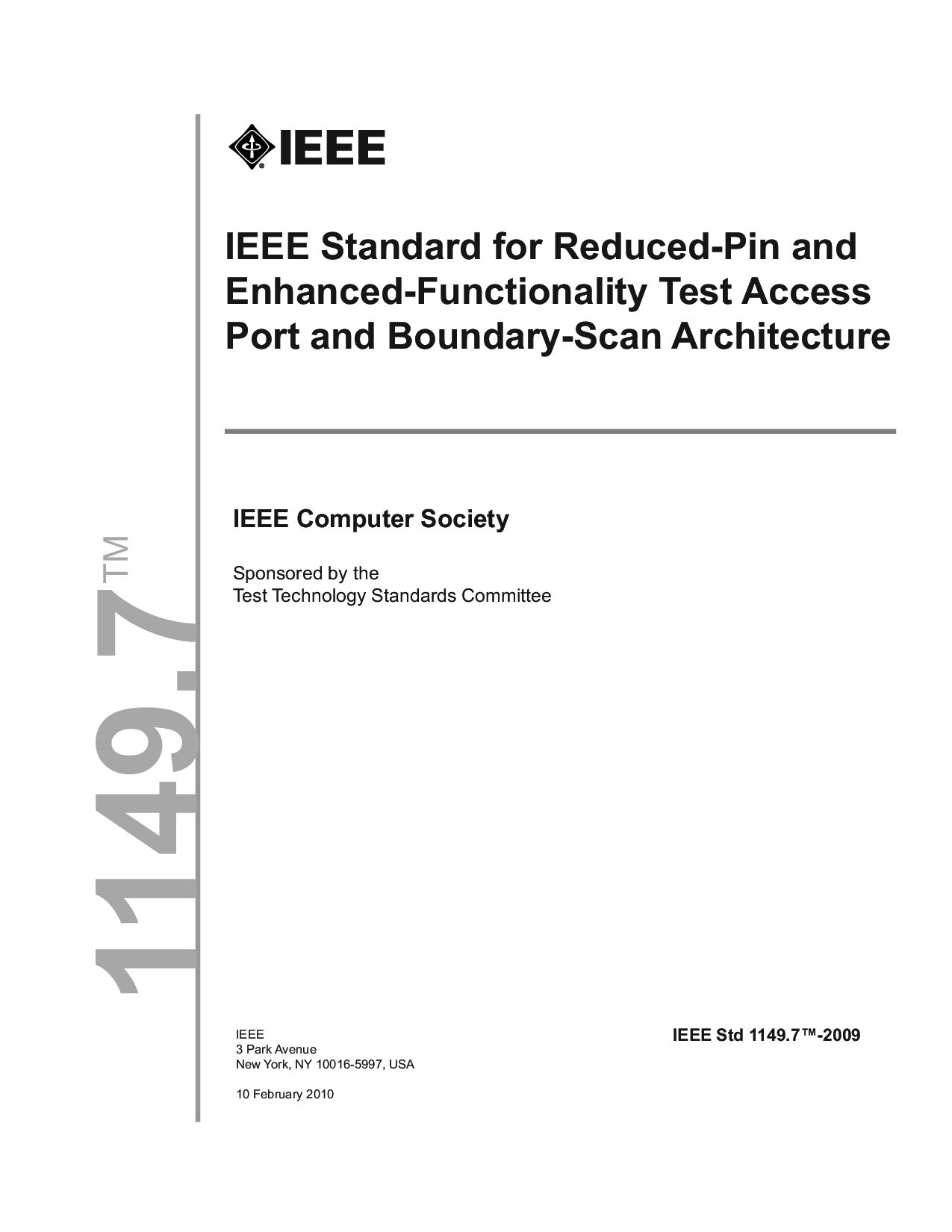 IEEE 1149.7-2009封面图
