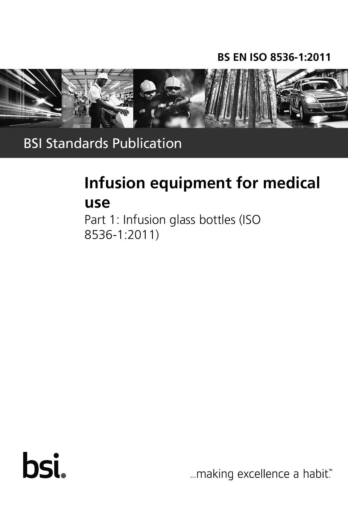 BS EN ISO 8536-1:2011封面图