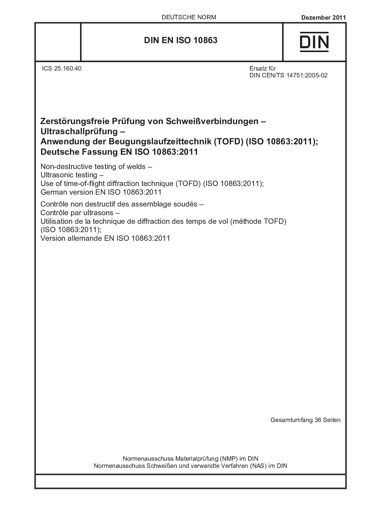 DIN EN ISO 10863:2011