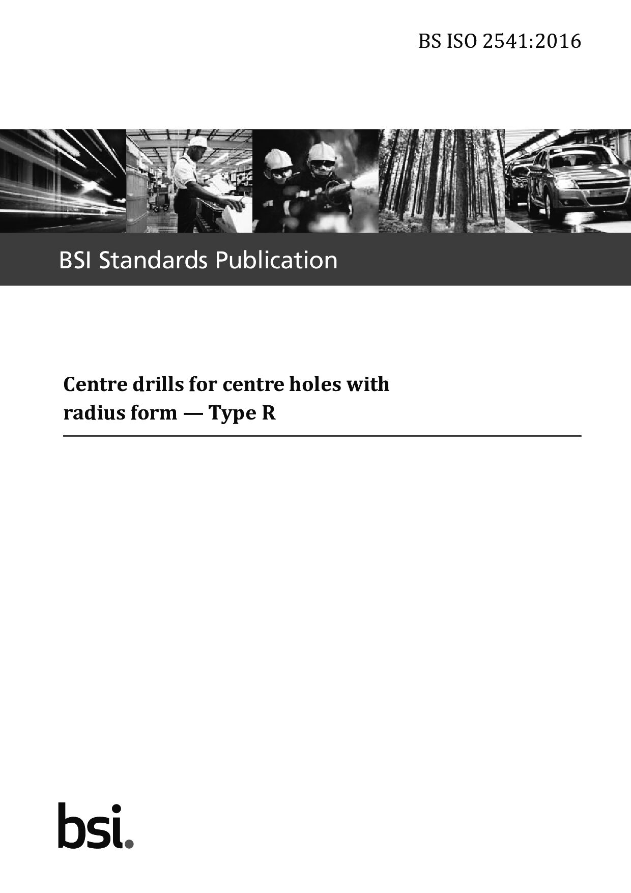 BS ISO 2541:2016封面图
