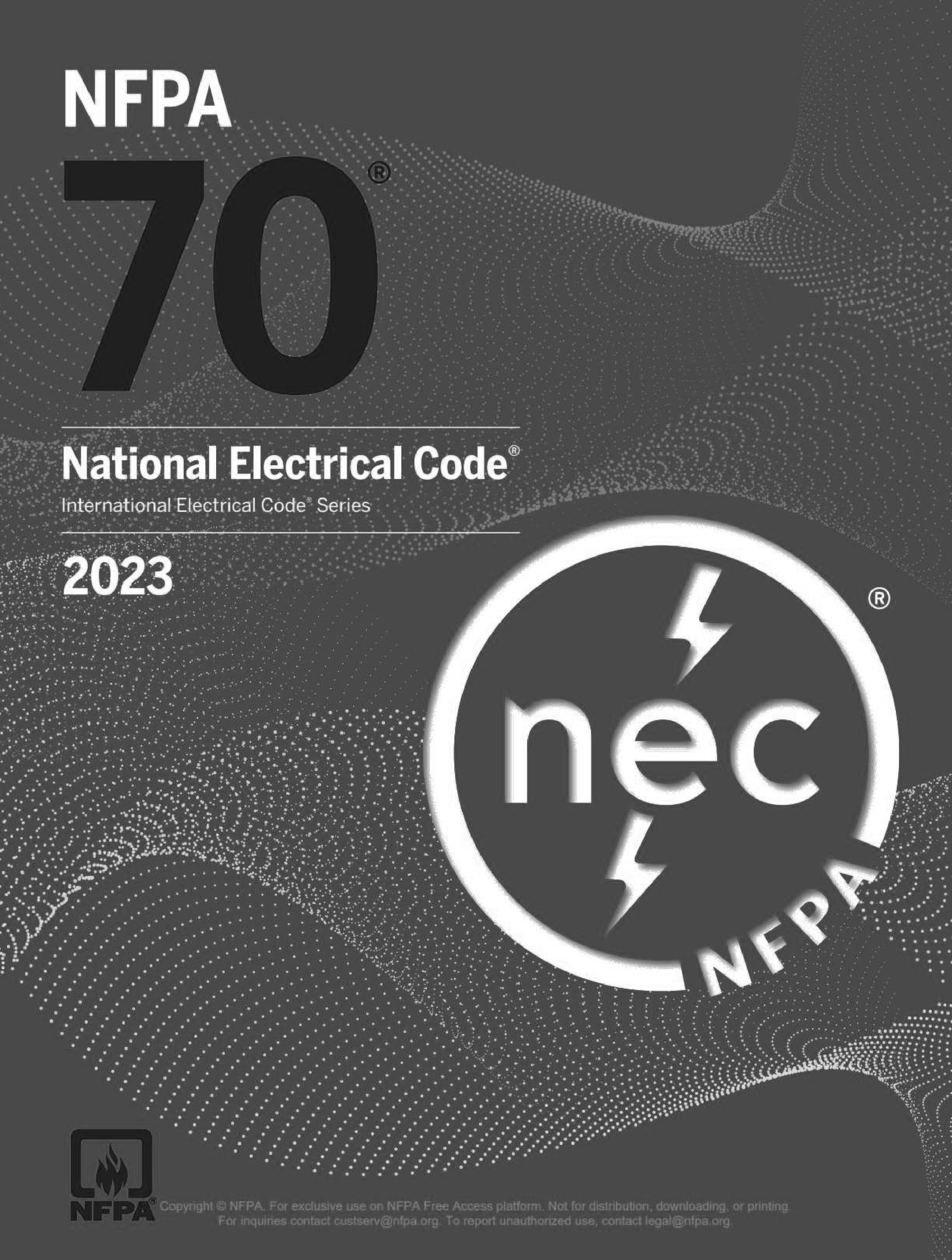 NFPA 70-2023封面图