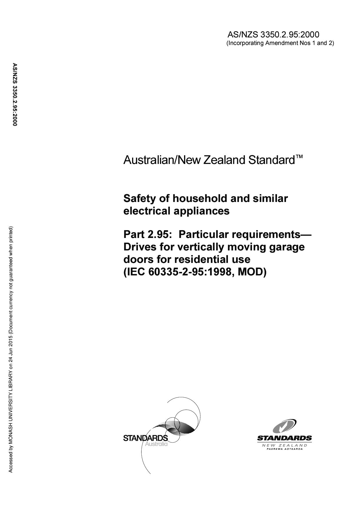 AS/NZS 3350.2.95:2000(R2007)封面图