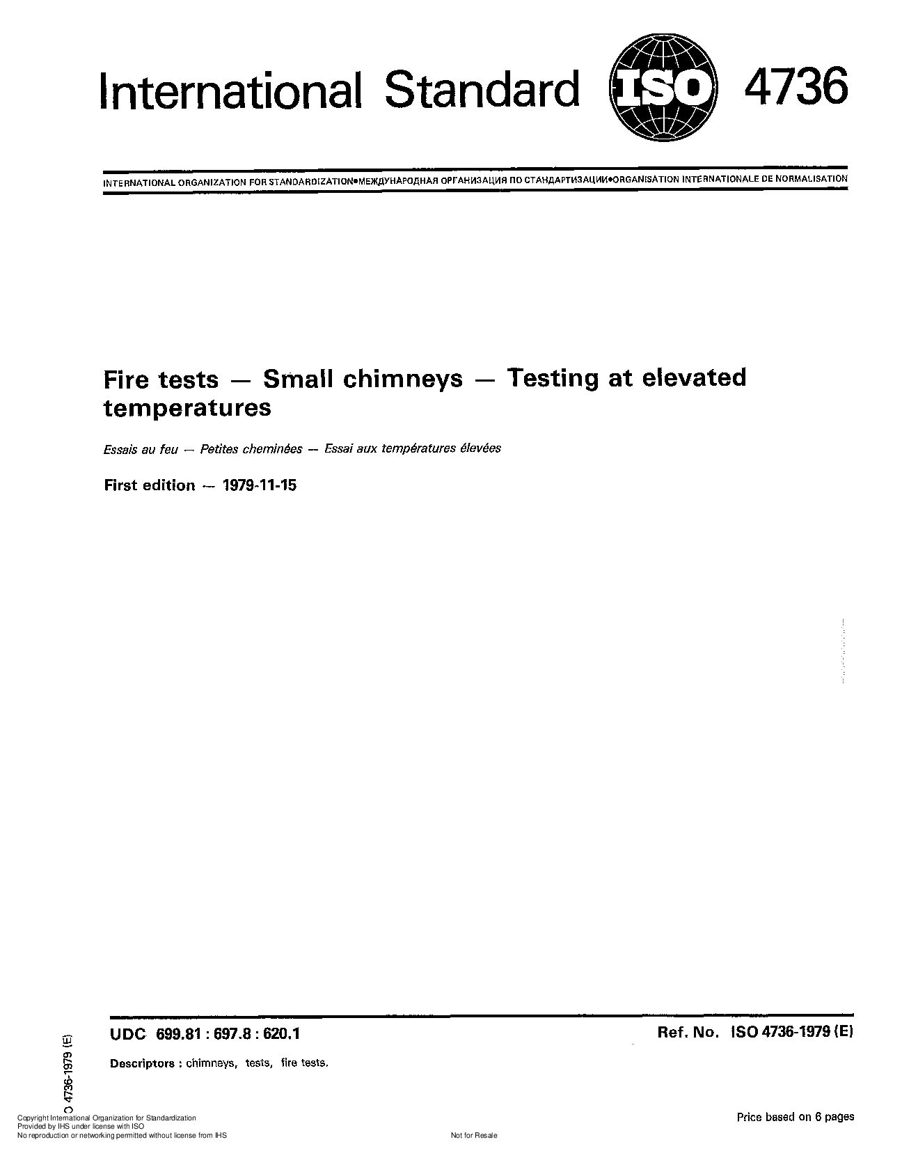 ISO 4736:1979封面图