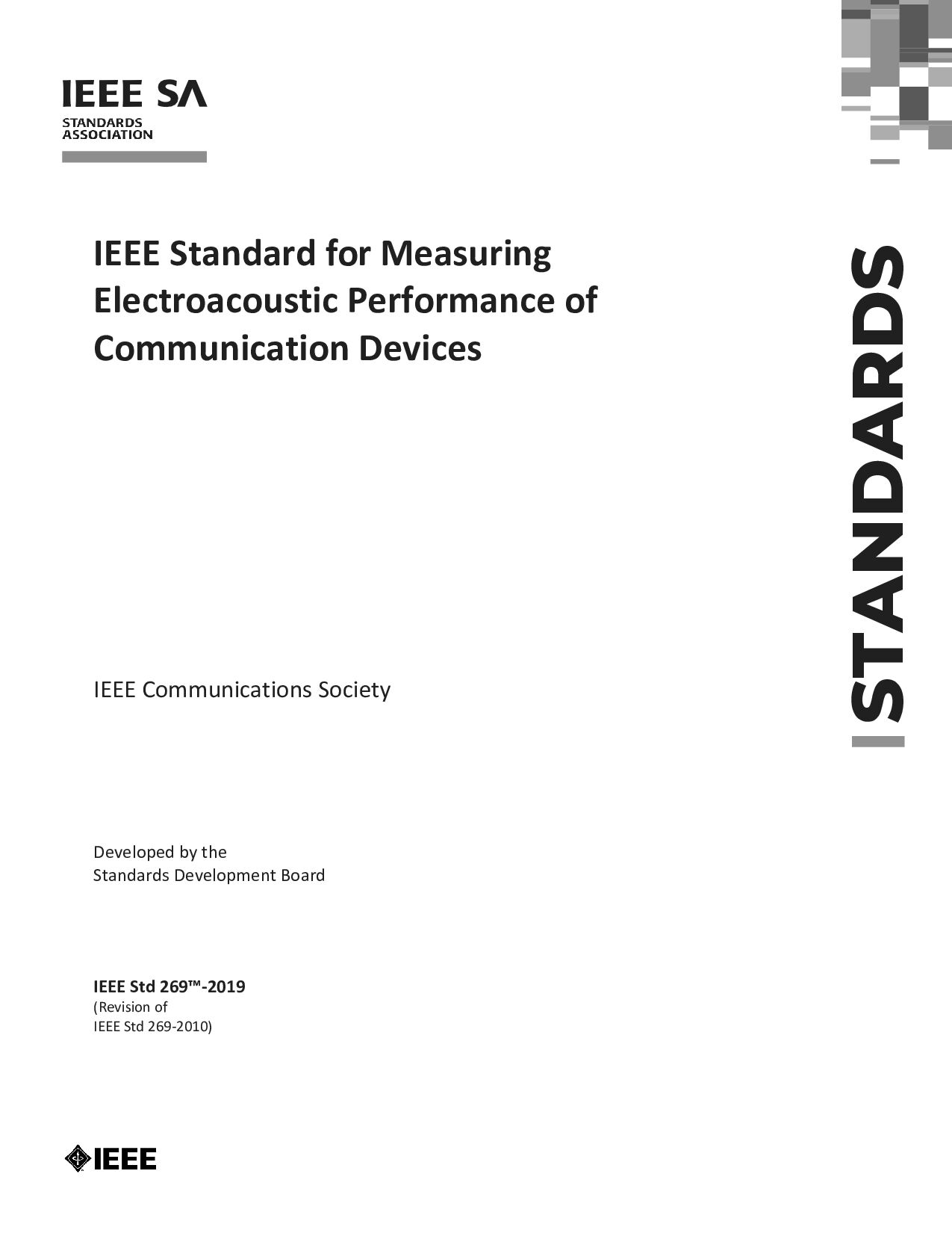 IEEE Std 269-2019封面图