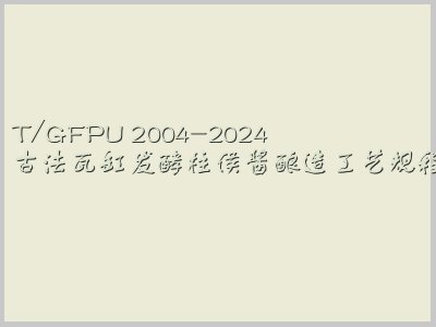 T/GFPU 2004-2024封面图