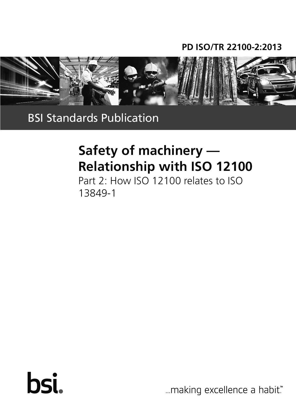 PD ISO/TR 22100-2:2013