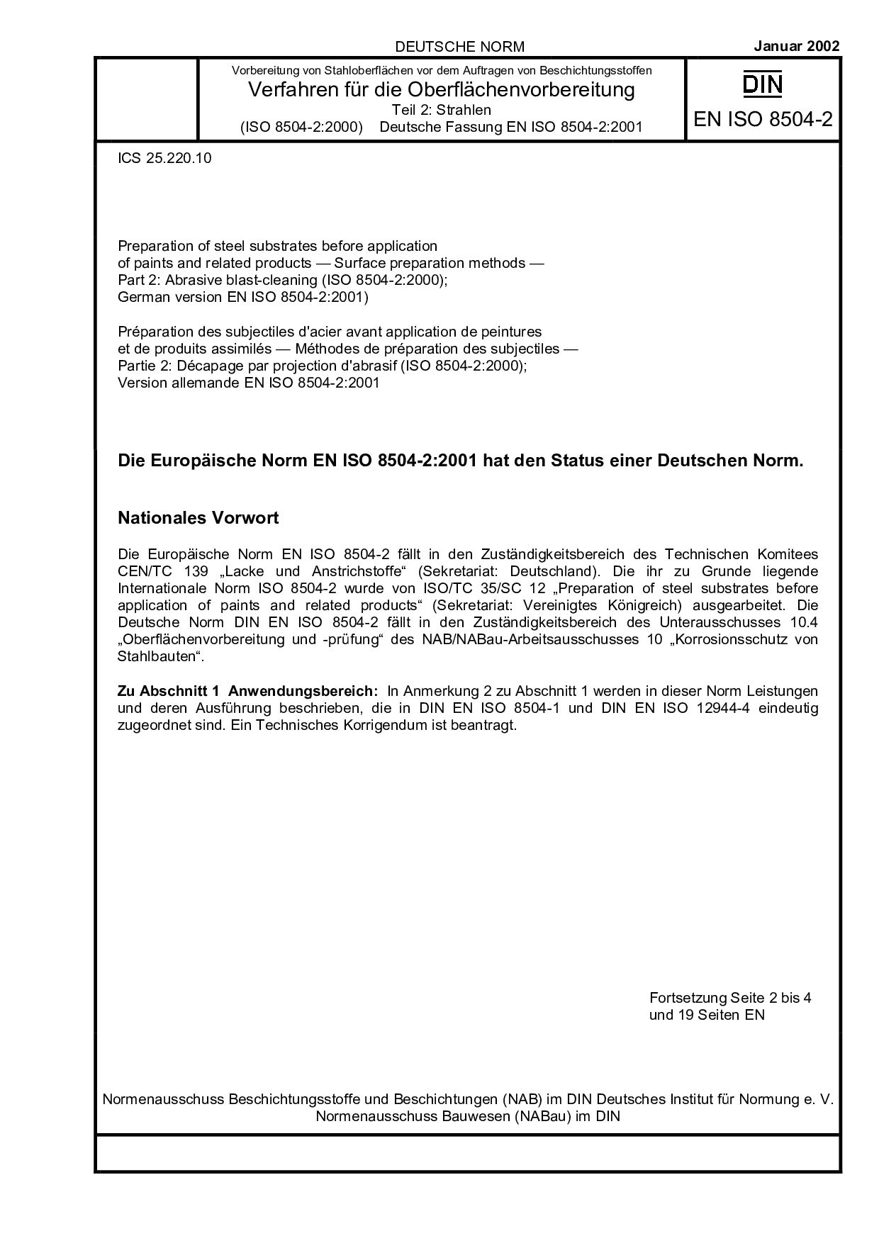 DIN EN ISO 8504-2:2002